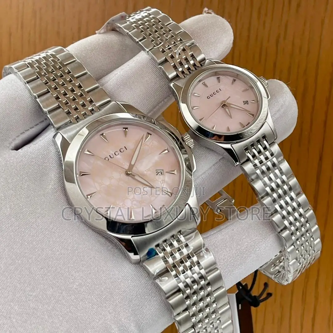 Gucci Quality Luxury Couples Set Automatic Engine Wristwatch