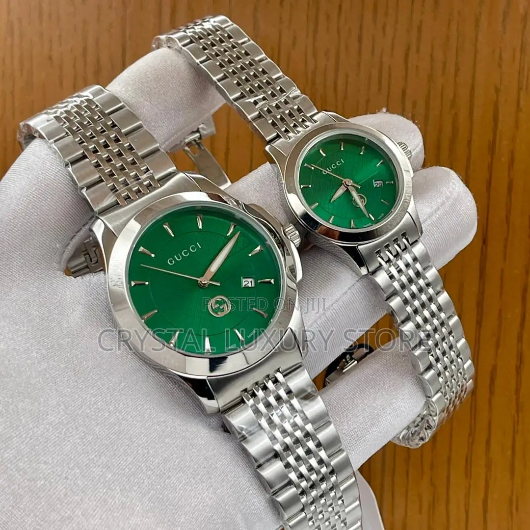 Gucci Quality Luxury Couples Set Automatic Engine Wristwatch