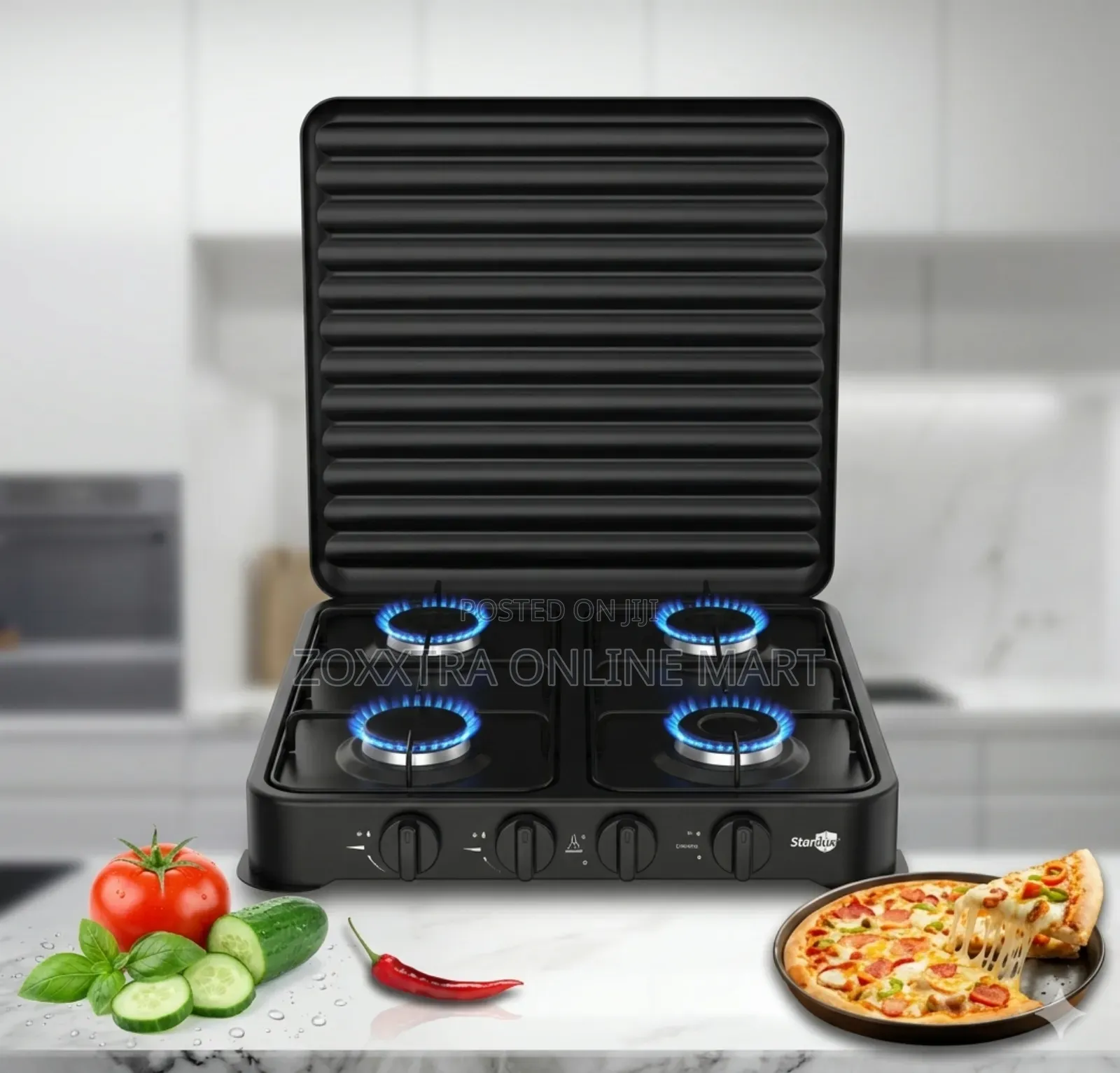 Starlux Deluxe 4burner Gas Cooker