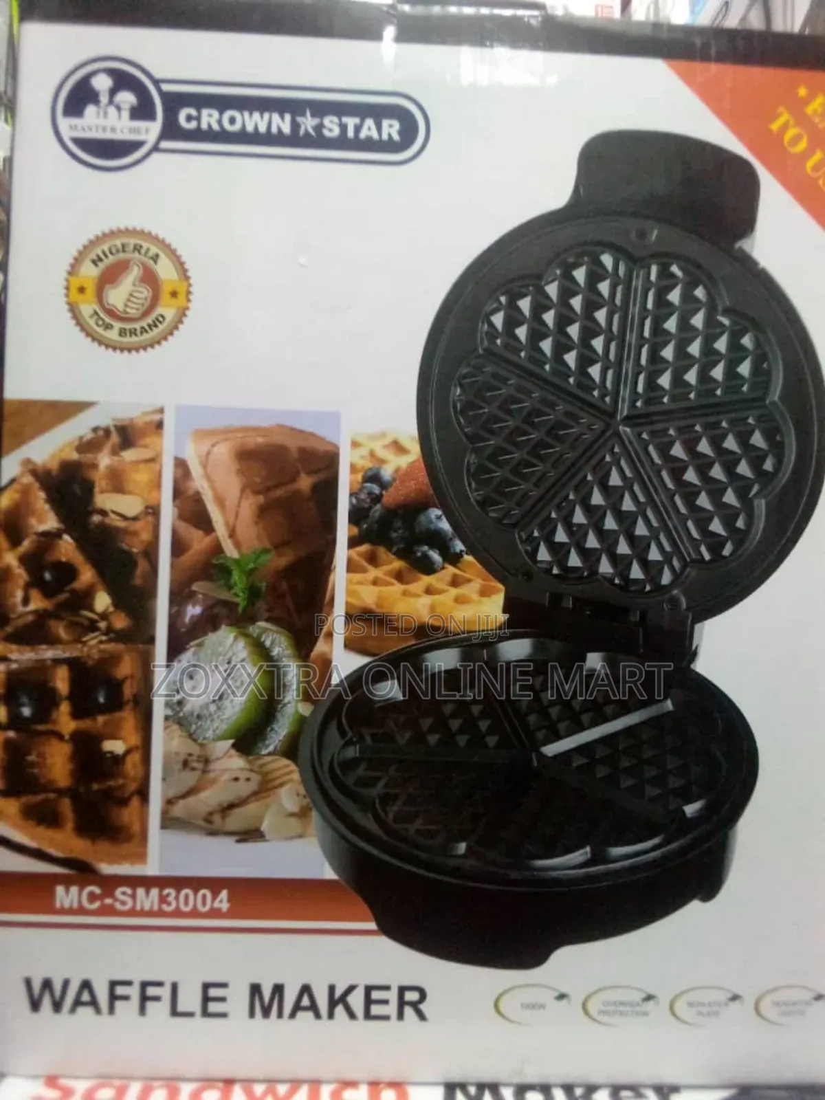 Crown Star Waffle Maker