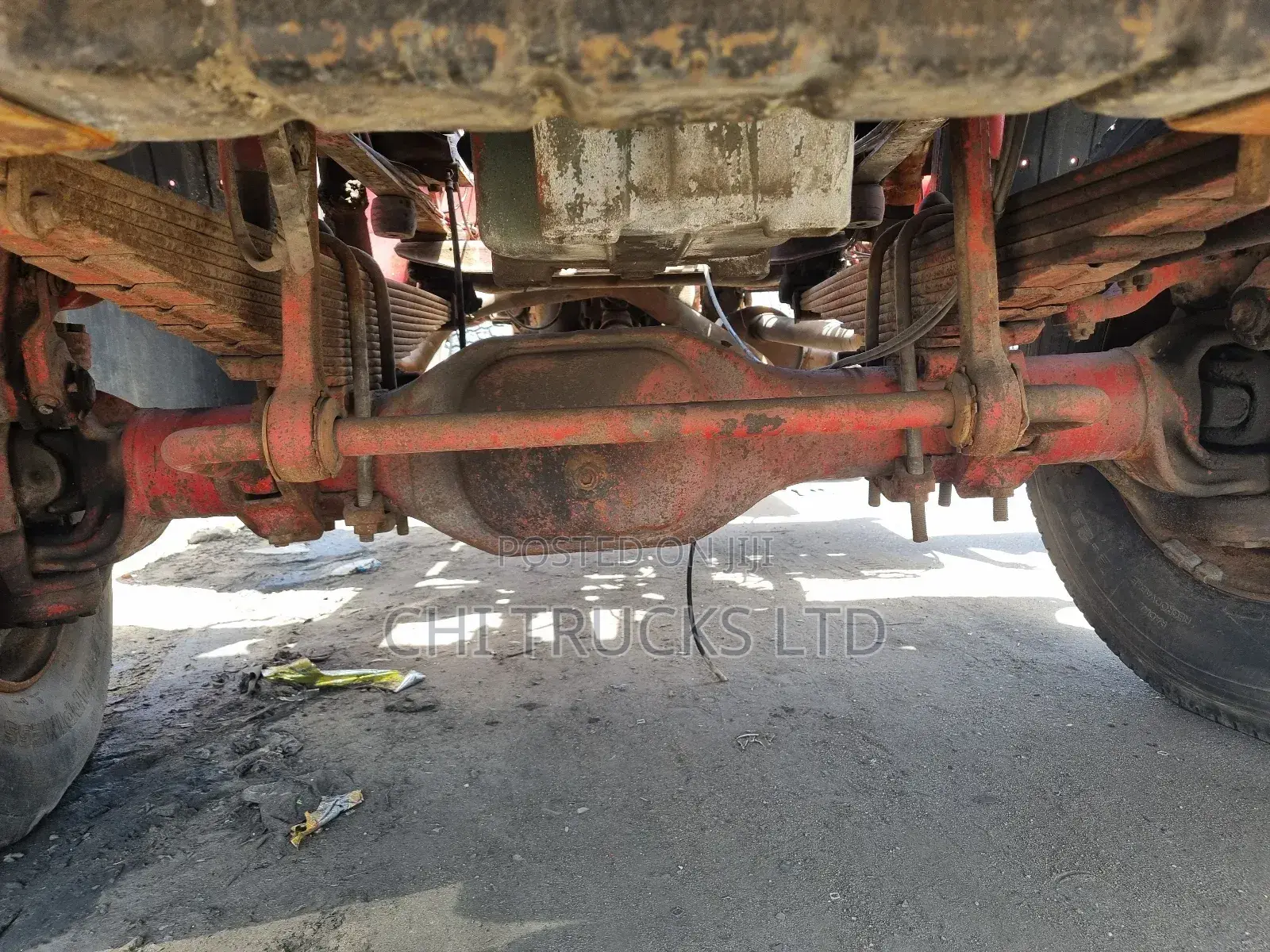 Mercedes Benz 4×4 Chassis Truck V8 Engine