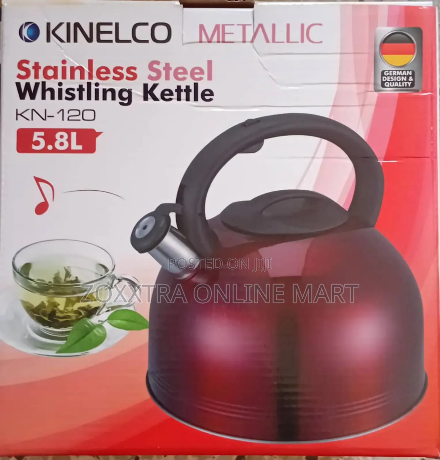 Kinelco 5.8l Whistling Kettle
