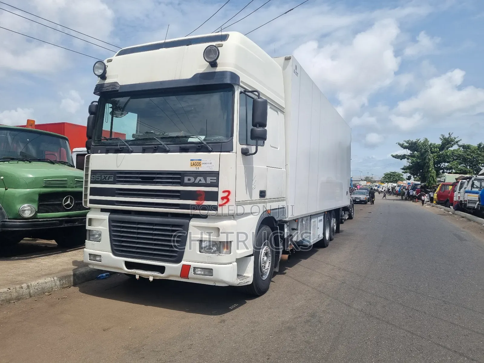 Newly Arrived Daf 95 Xf Refrigerator Truck