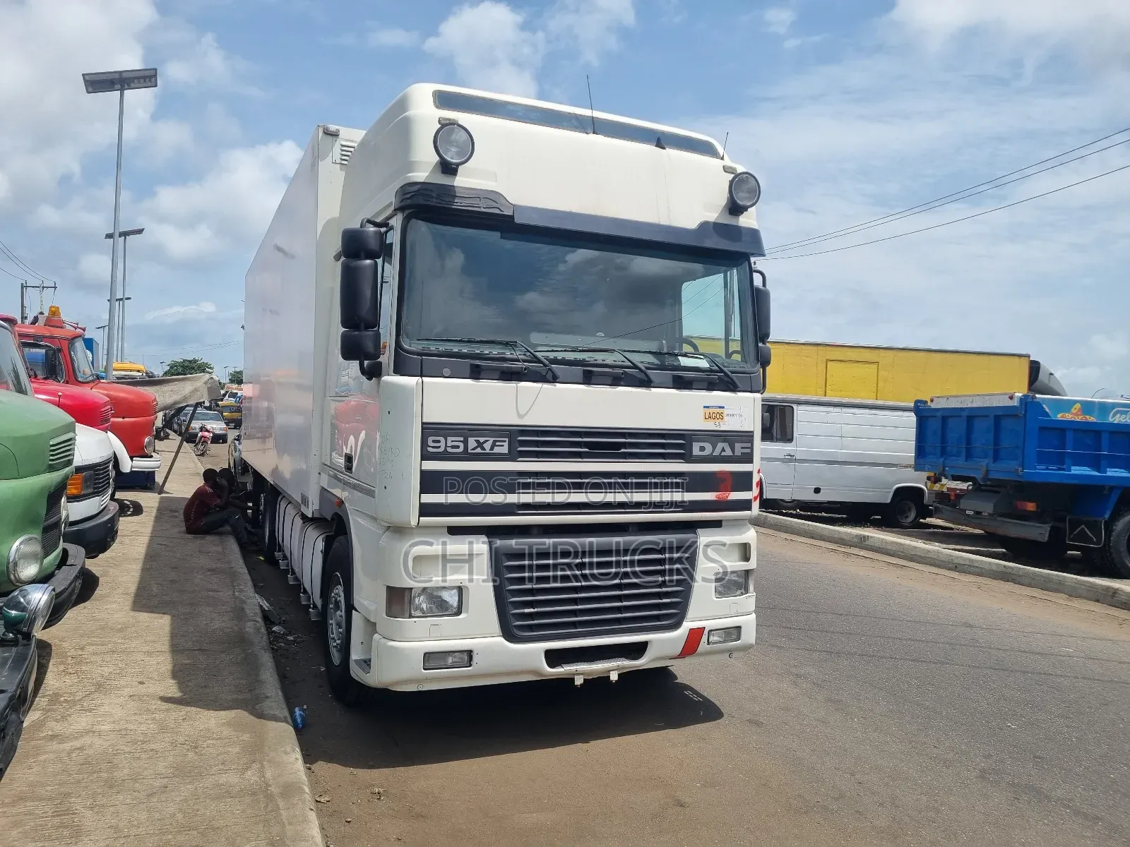 Newly Arrived Daf 95 Xf Refrigerator Truck