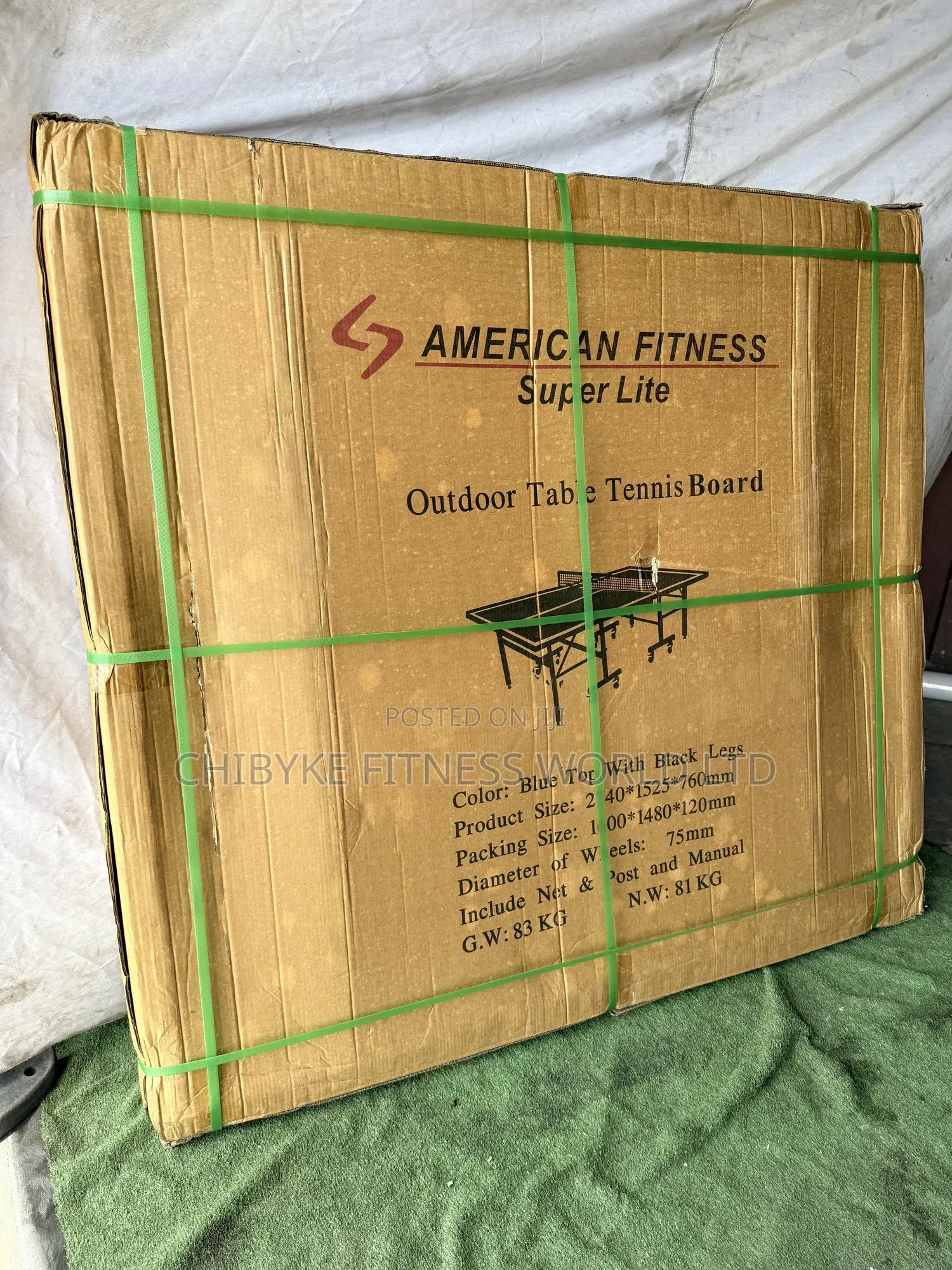Amercian Fitness Outdoor Table Tennis (Aluminum)