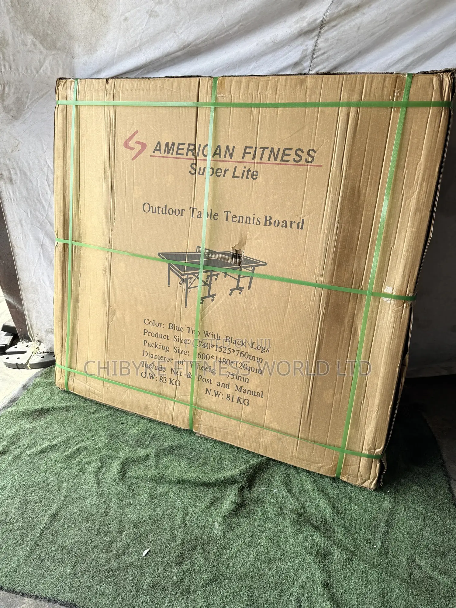 Amercian Fitness Outdoor Table Tennis (Aluminum)
