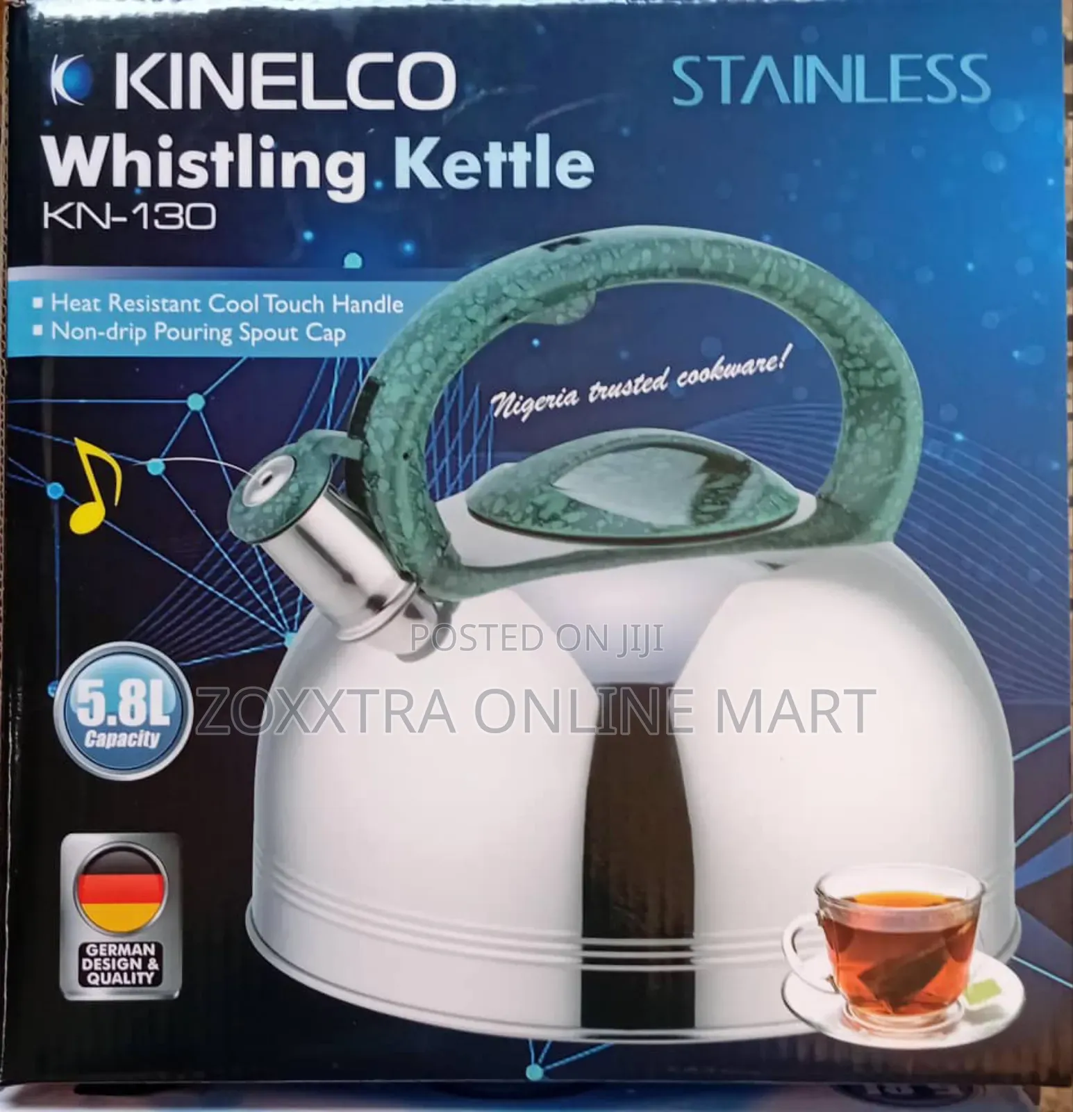 Kinelco 5.8l Whistling Kettle