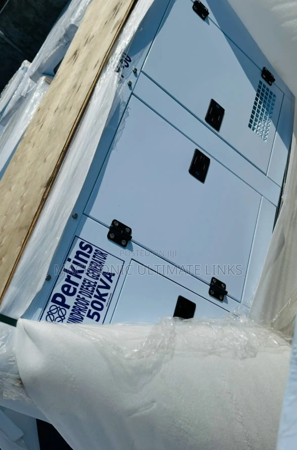 ~Sp50kva Perkins Diesel Soundproof Generator Direct From Uk