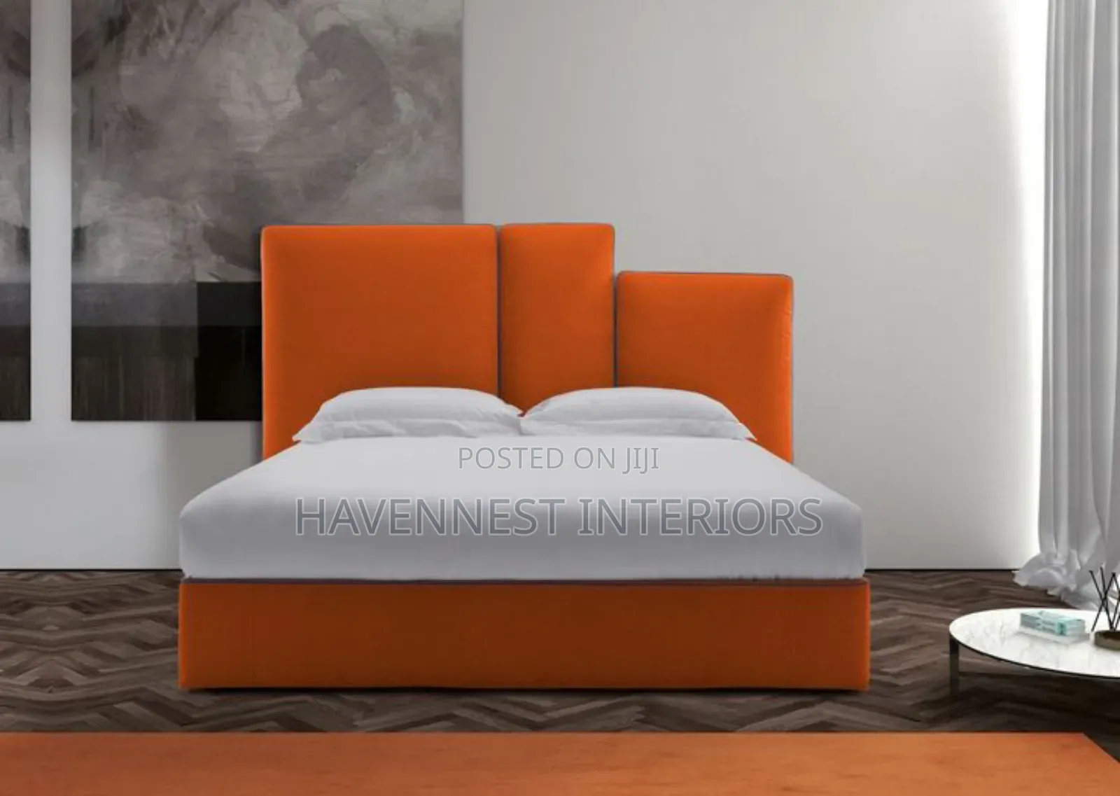 Luxury Upholstered Bed | Soft Elegant Design