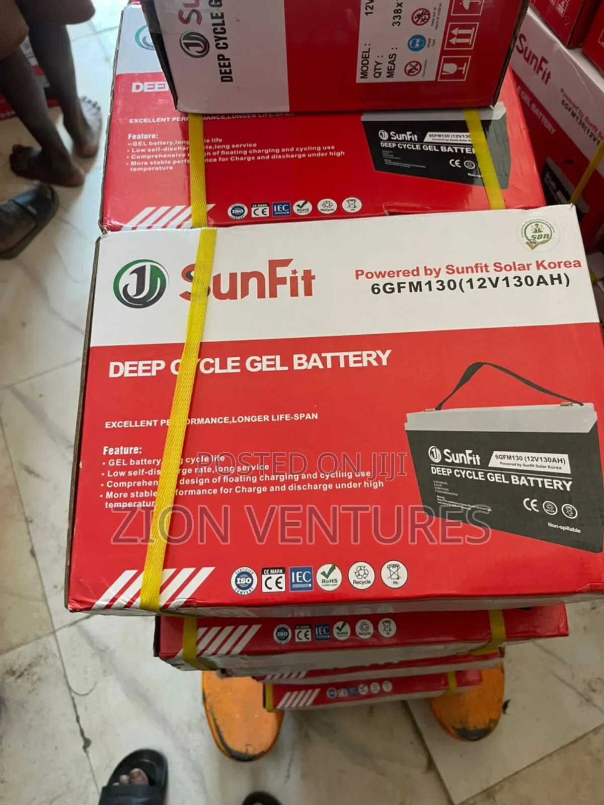 12v 130ah Sunfit Deep Cycle Battery