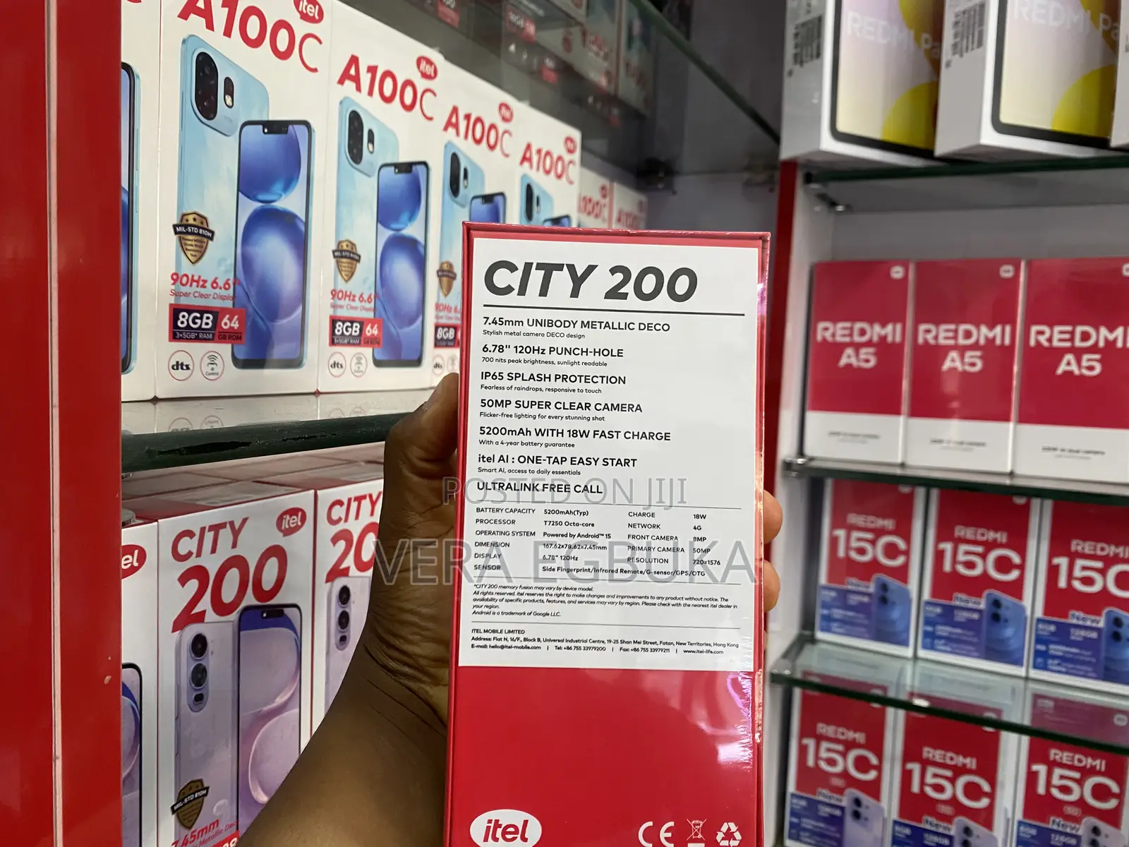 New Itel City 200 128 GB