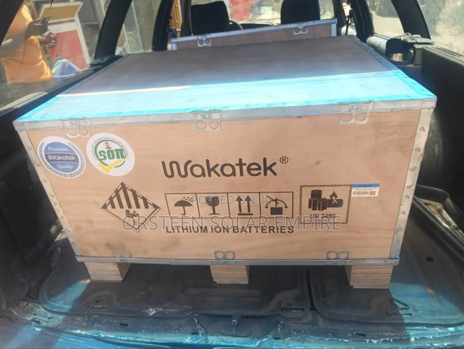 7.5kwh 24v Wakatek Lithium Battery