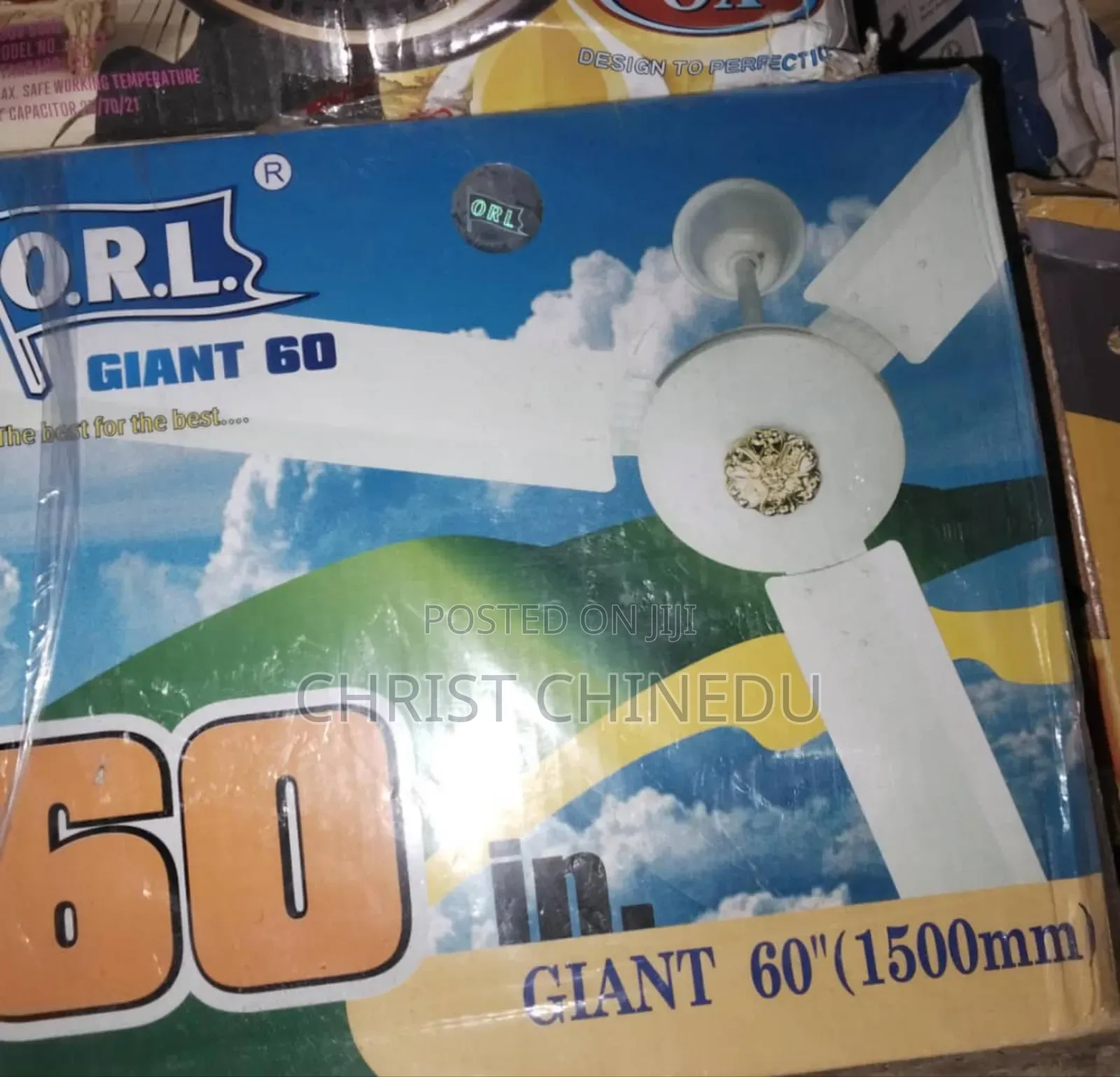 Orl Giant 60inches Quality Ceiling Fan
