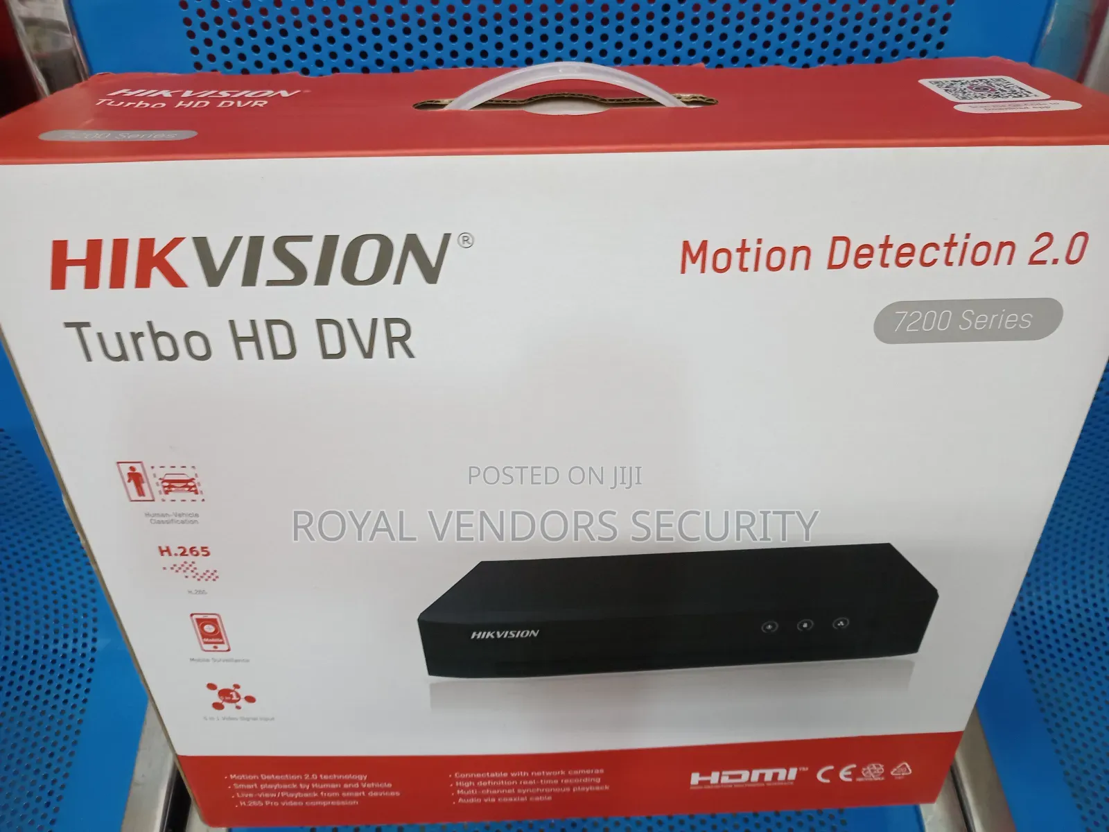 32 Channels DVR Recorder for 32 Wired CCTV Cameras With Voice Capture