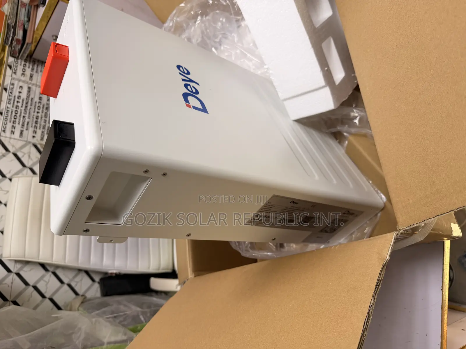 Deye 5kwh 48v Lithium Ion Battery