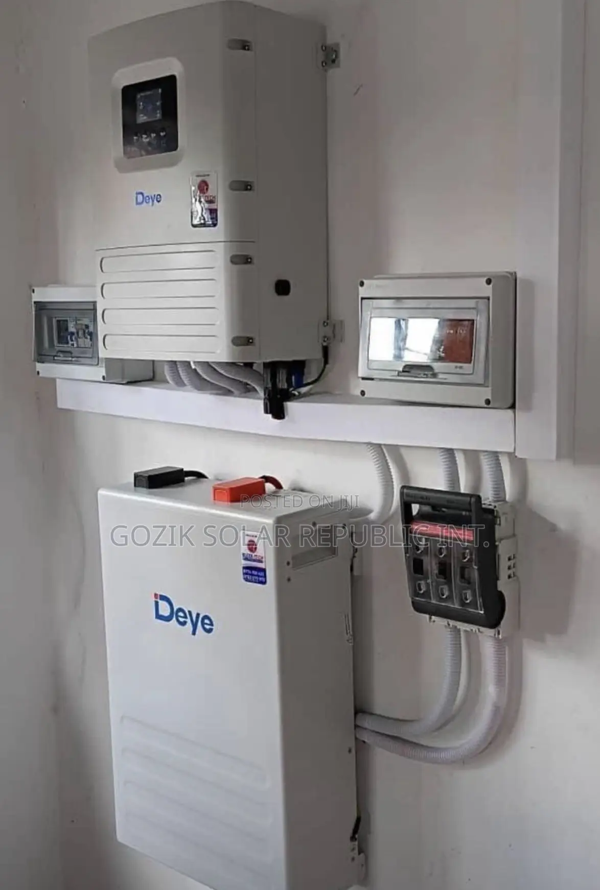 6kva Deye Inverter With 5kwh Deye Lithium Ion Battery 5yrs Warranty