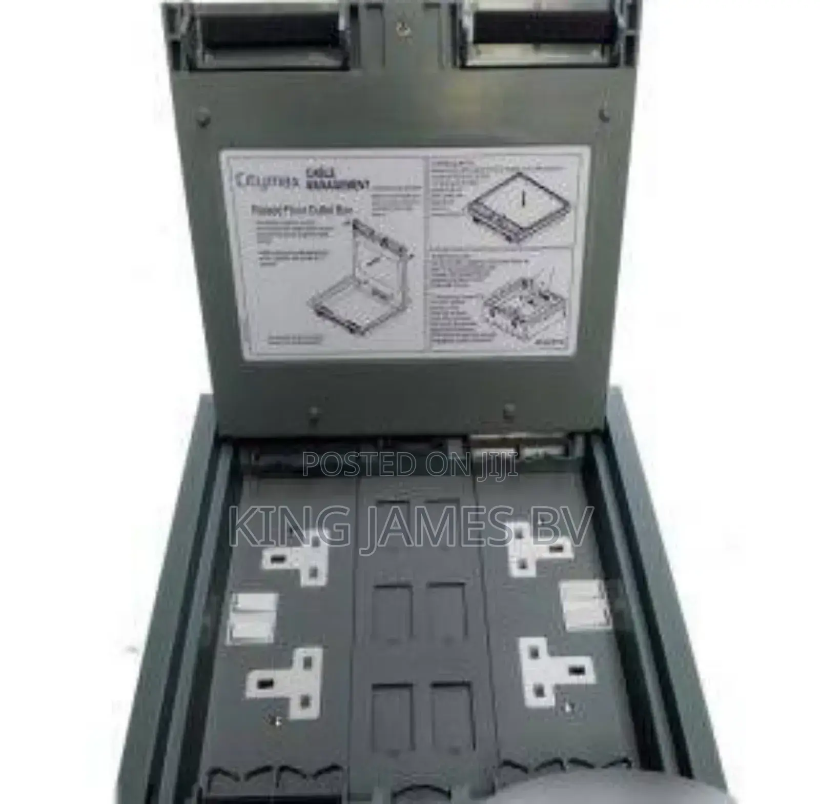 Floor Box With 6 Data 6 Power