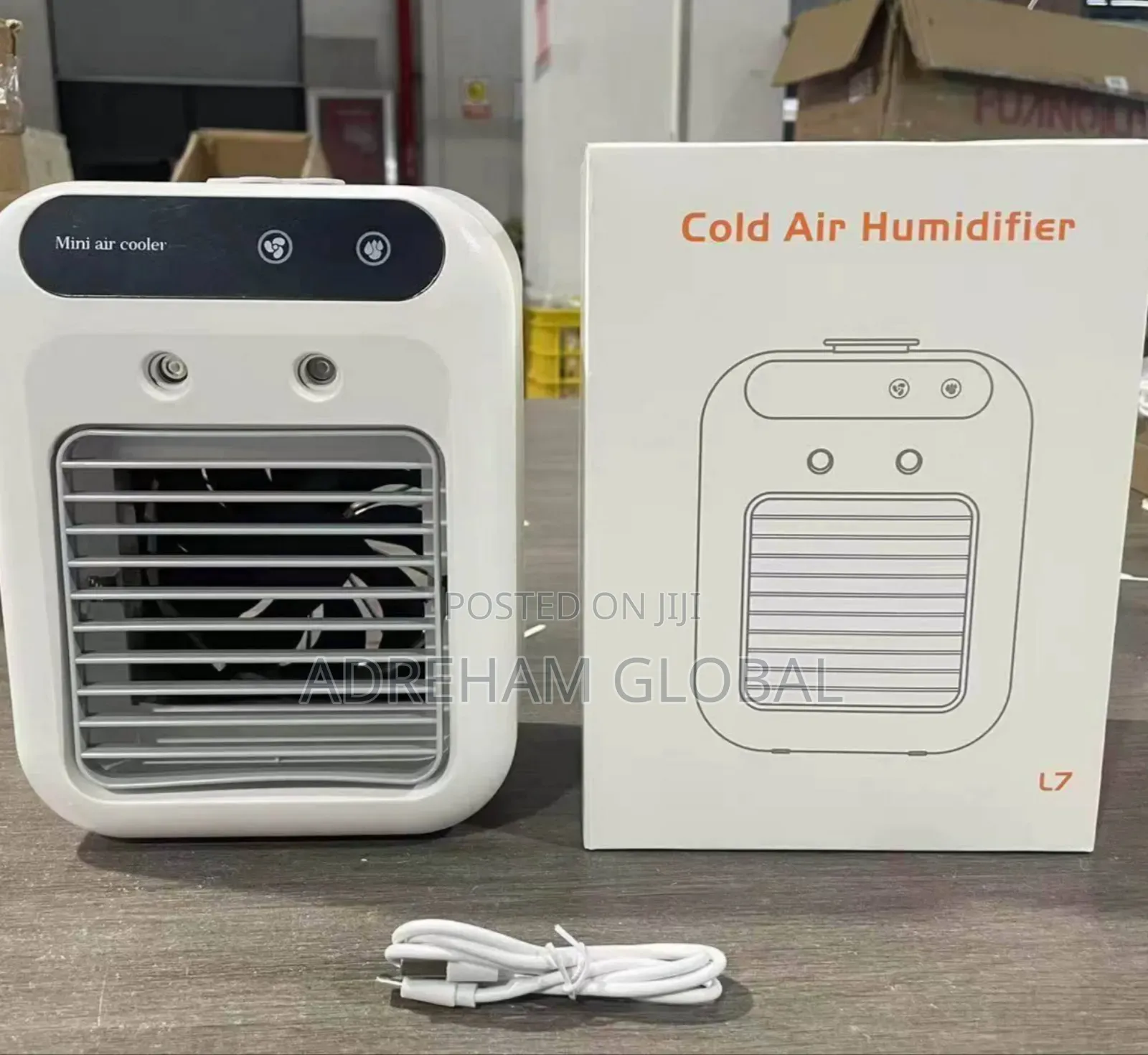 Portable Air Conditioner Fan,Air, Mini Humidifier for Home Office