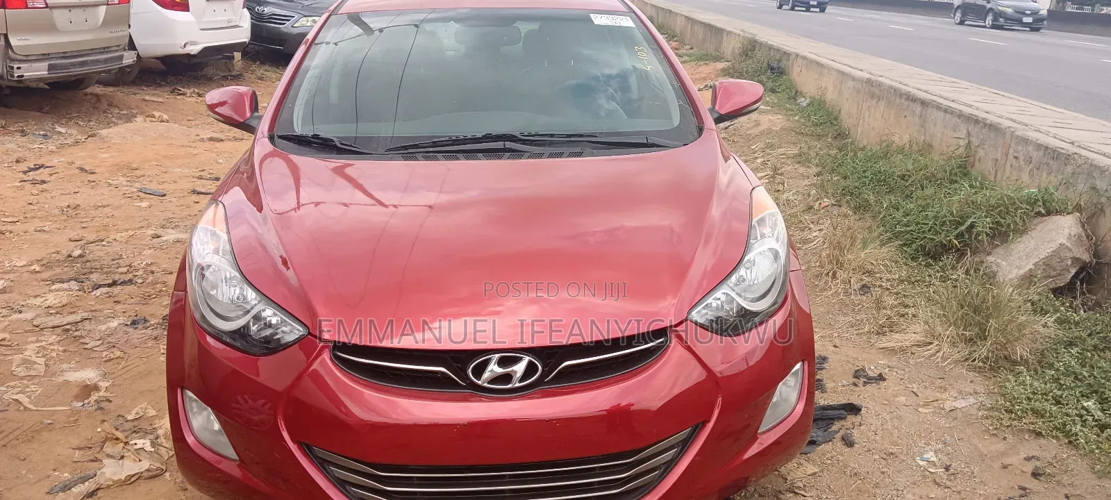 Hyundai Elantra Limited Sedan FWD (1.8L 4cyl 6A) 2013 Red