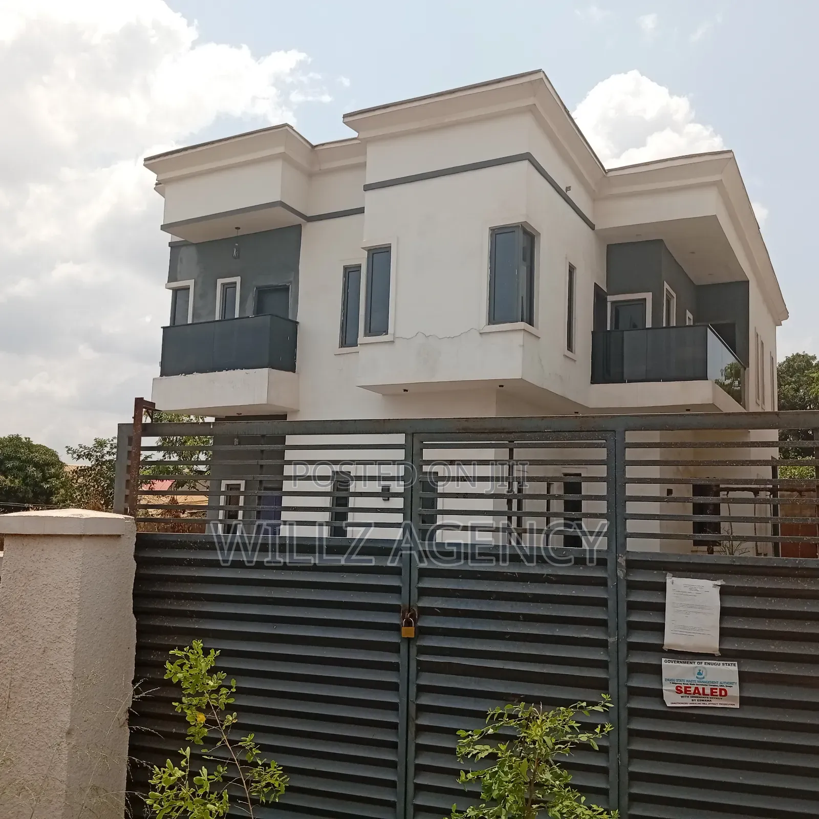 Furnished 4bdrm Duplex in Enugu for sale