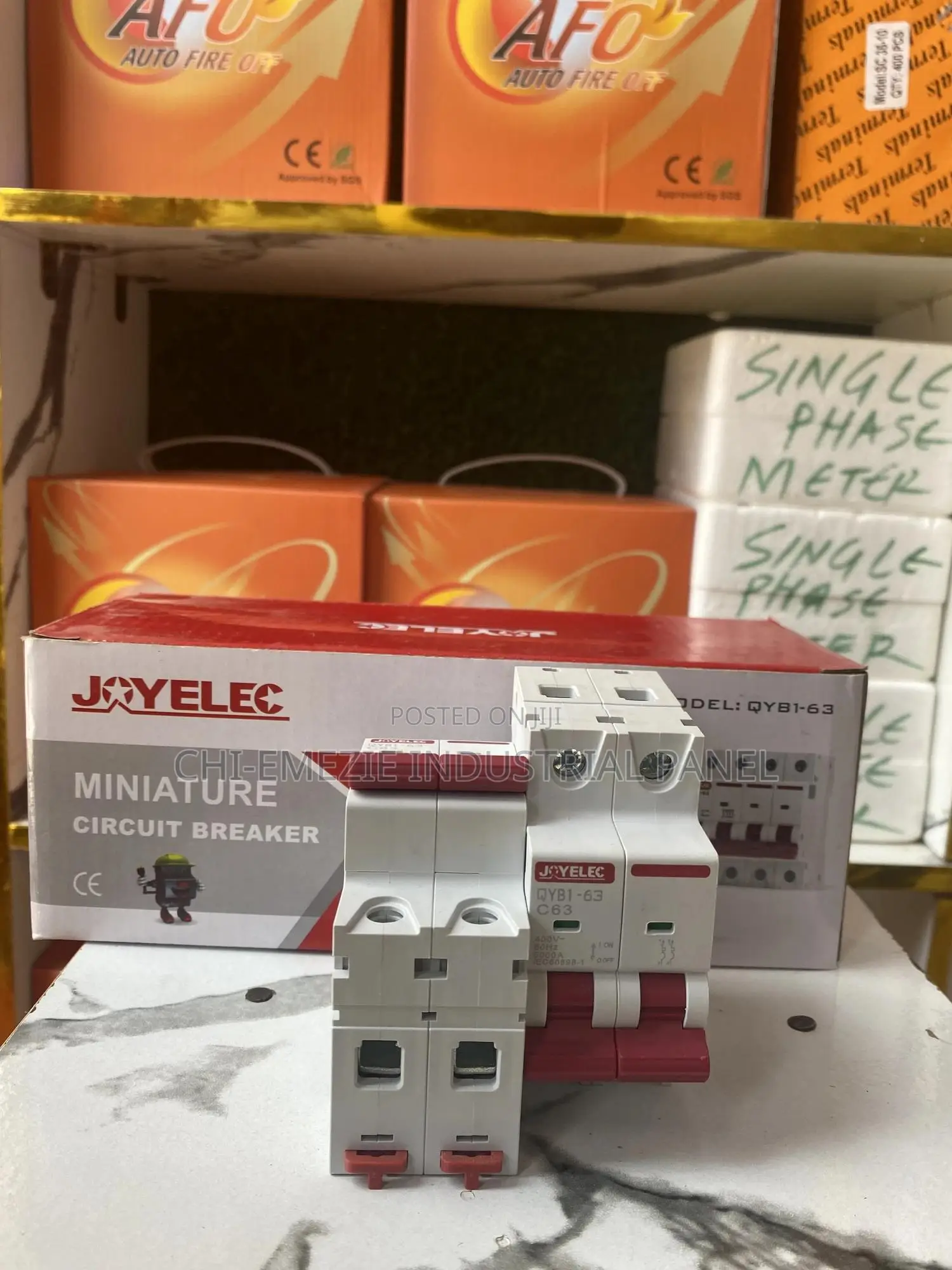 2-Pole Joyelec Circuit Breaker | Reliable Durable for Use