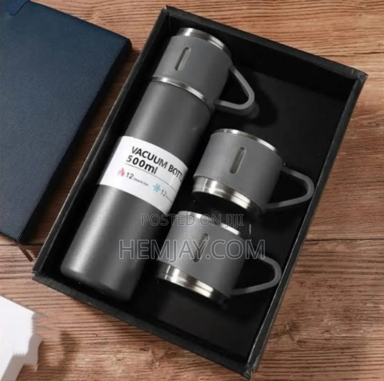 3 In 1 Vacuum Flask 500ml (High Quality)