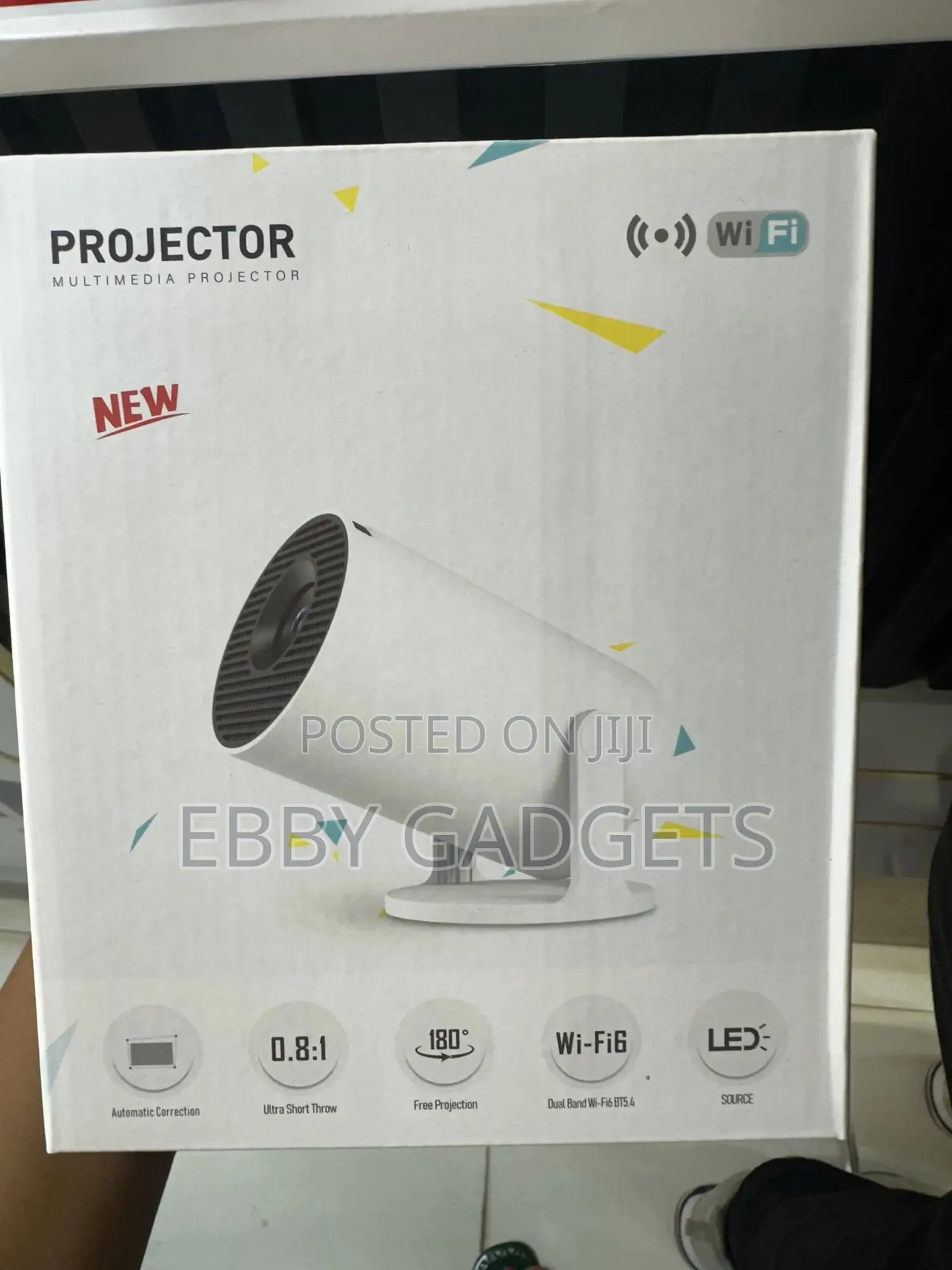 Hy300 Pro+ Smart Projector Android 11.0 Portable Projector