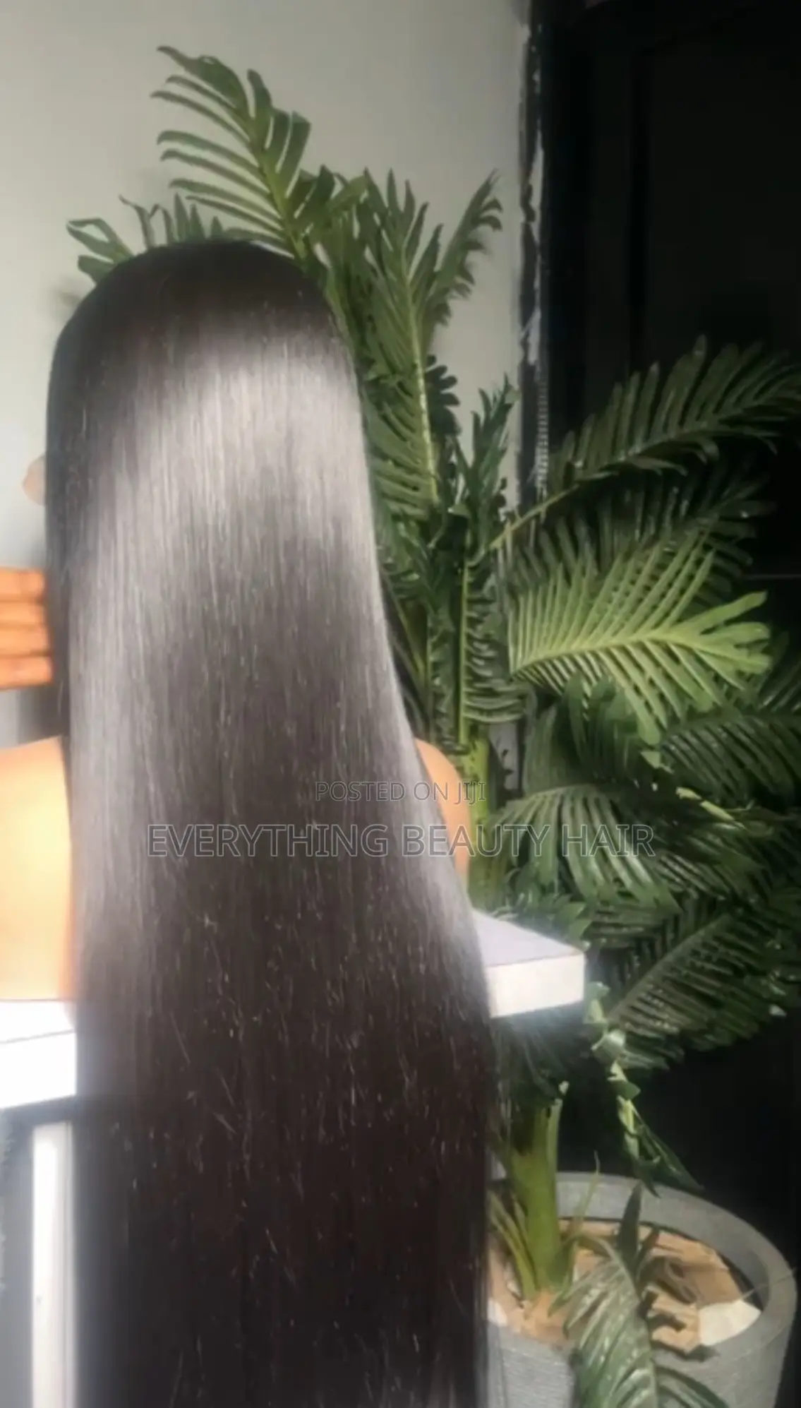Closure Silky Straight Human Hair Blend