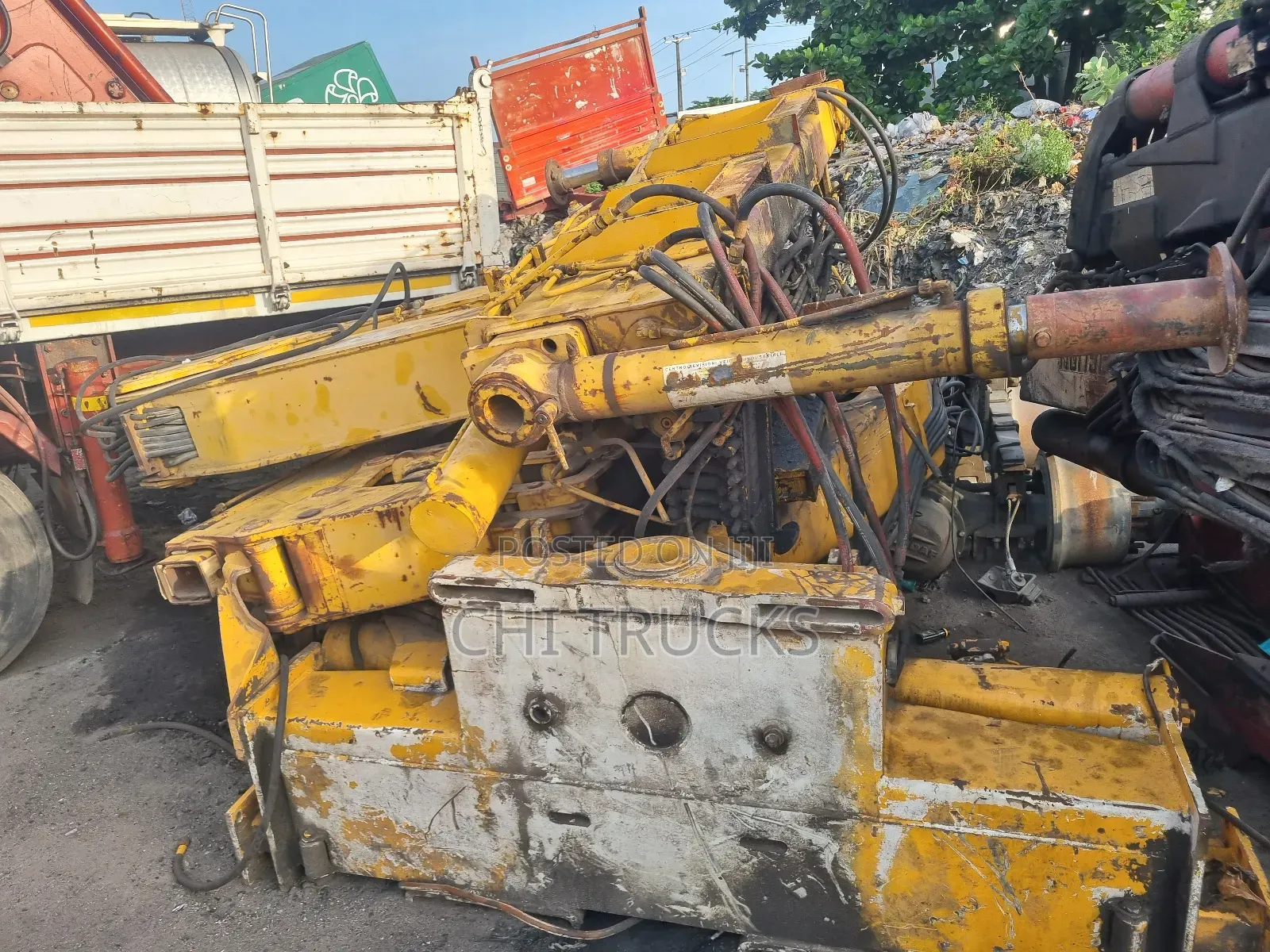 German Used 10tons Capacity Hiab