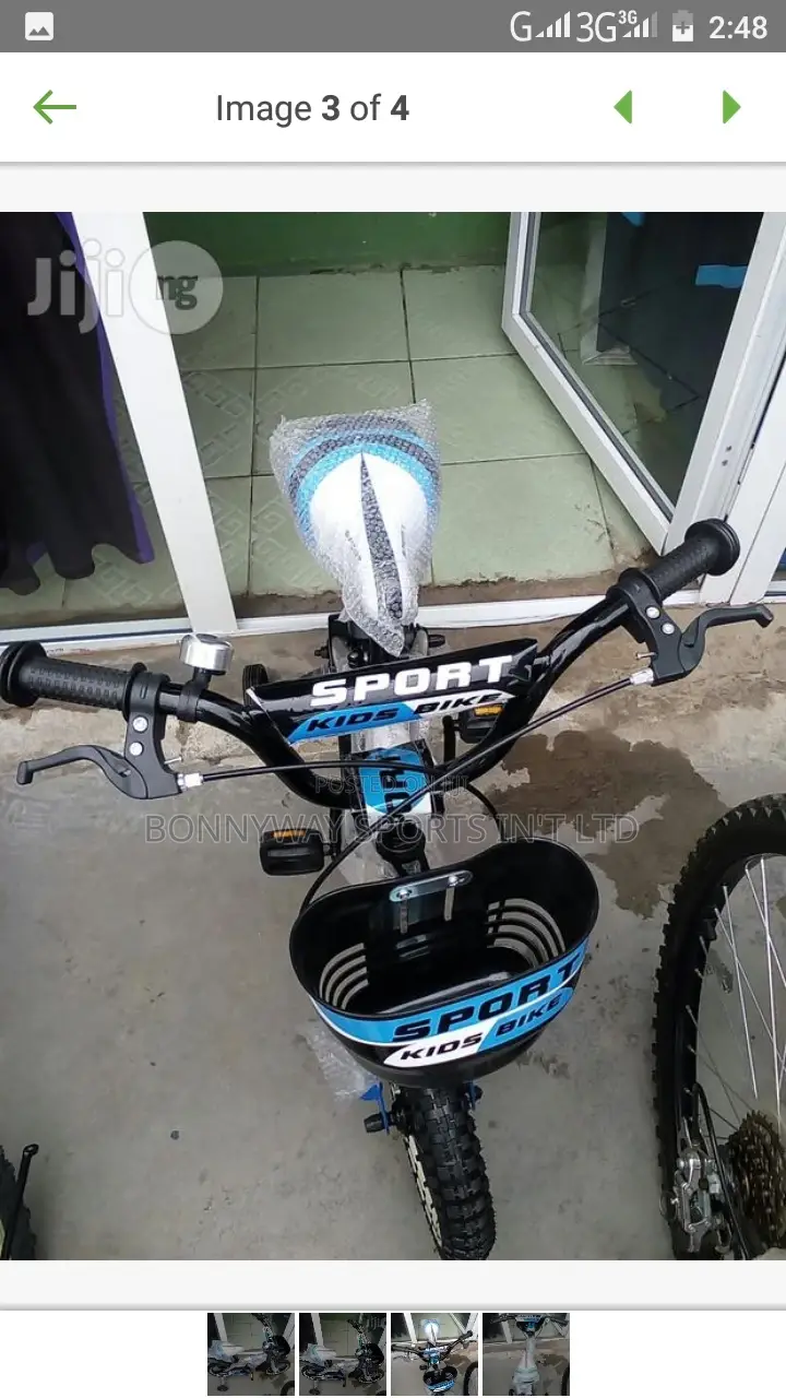 Size 12 Sports Children Bike