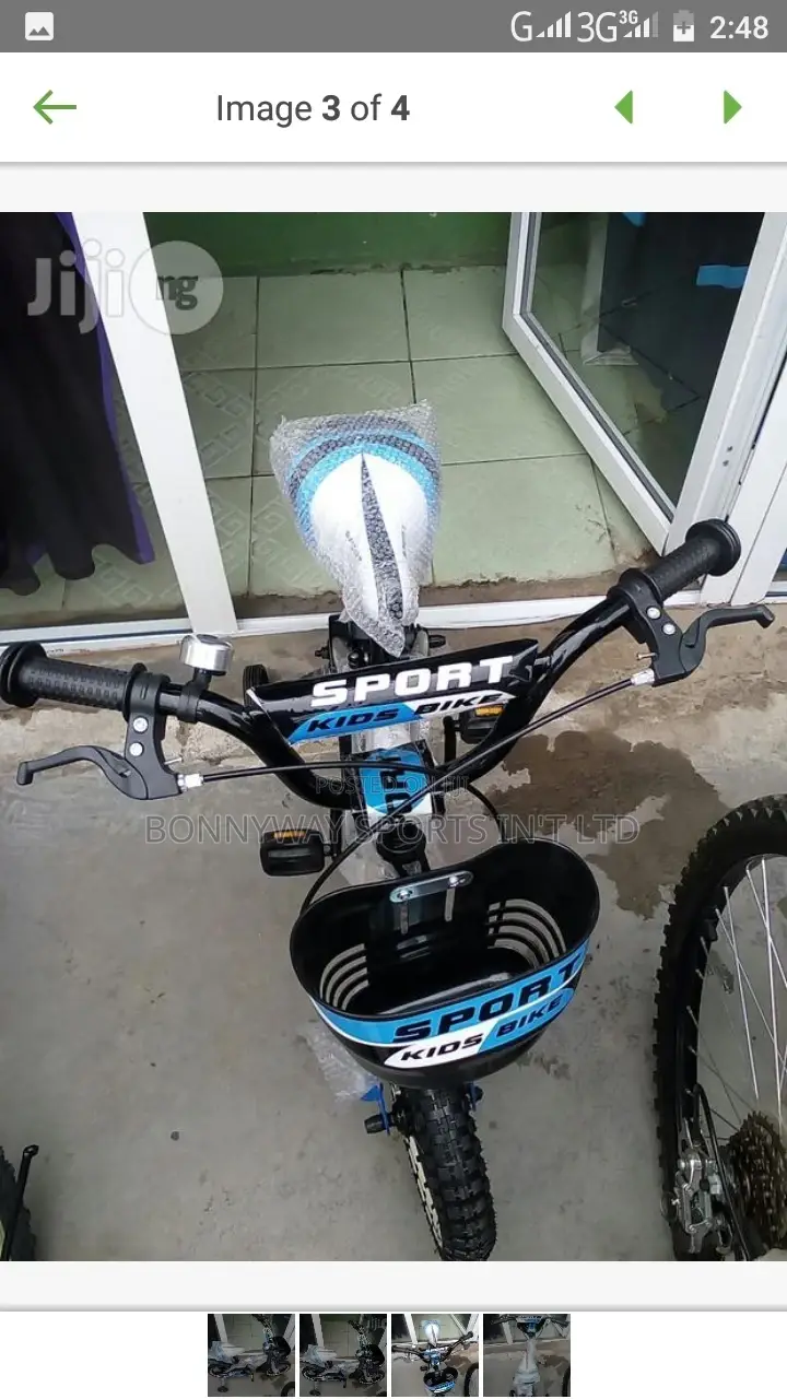 Size 12 Sports Children Bike
