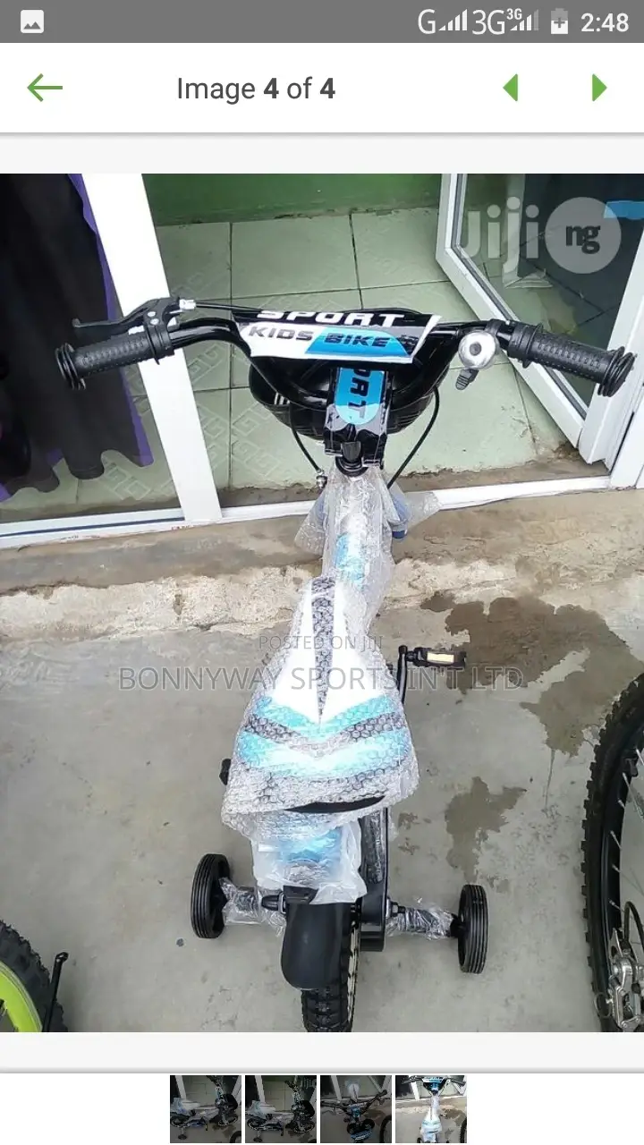 Size 12 Sports Children Bike