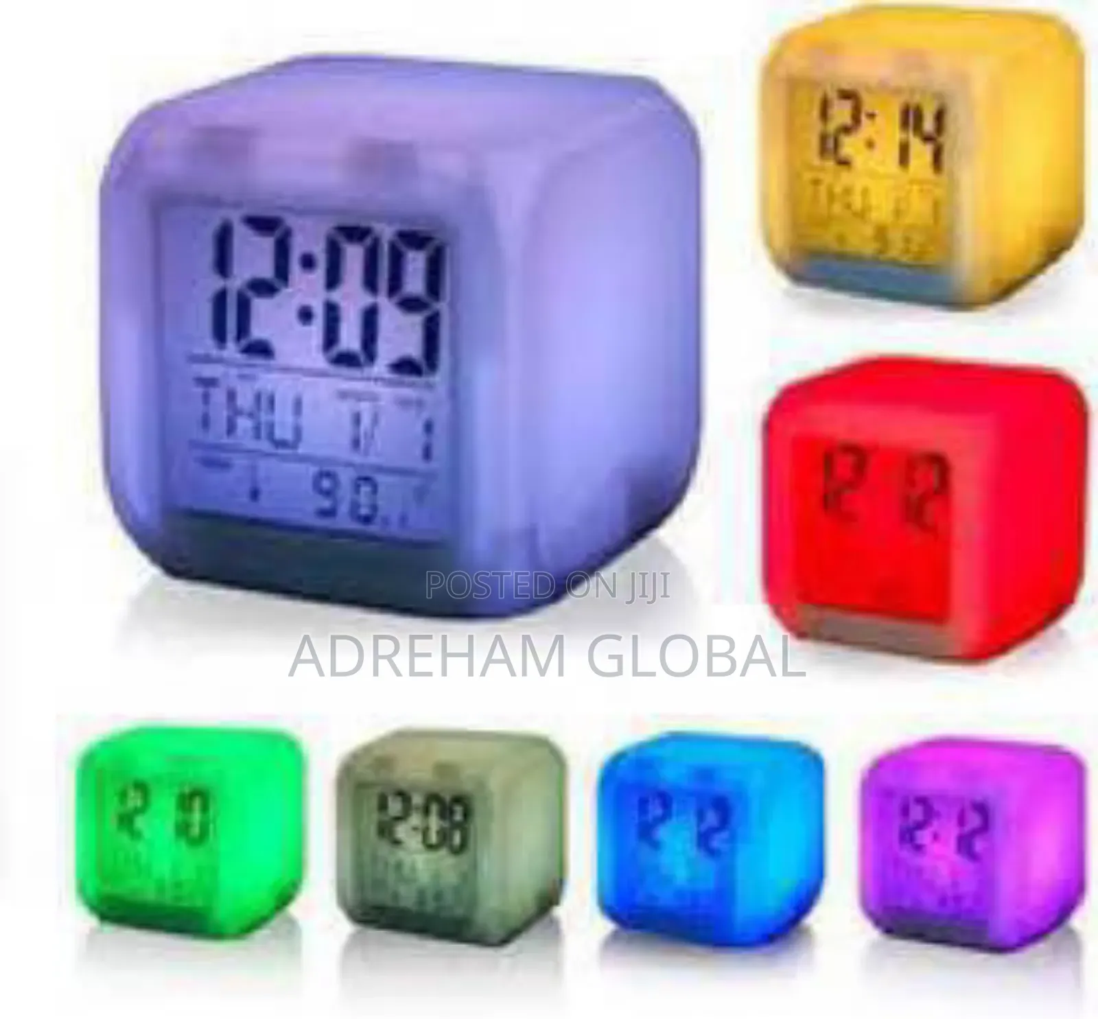 Colour Changing Digital Clock