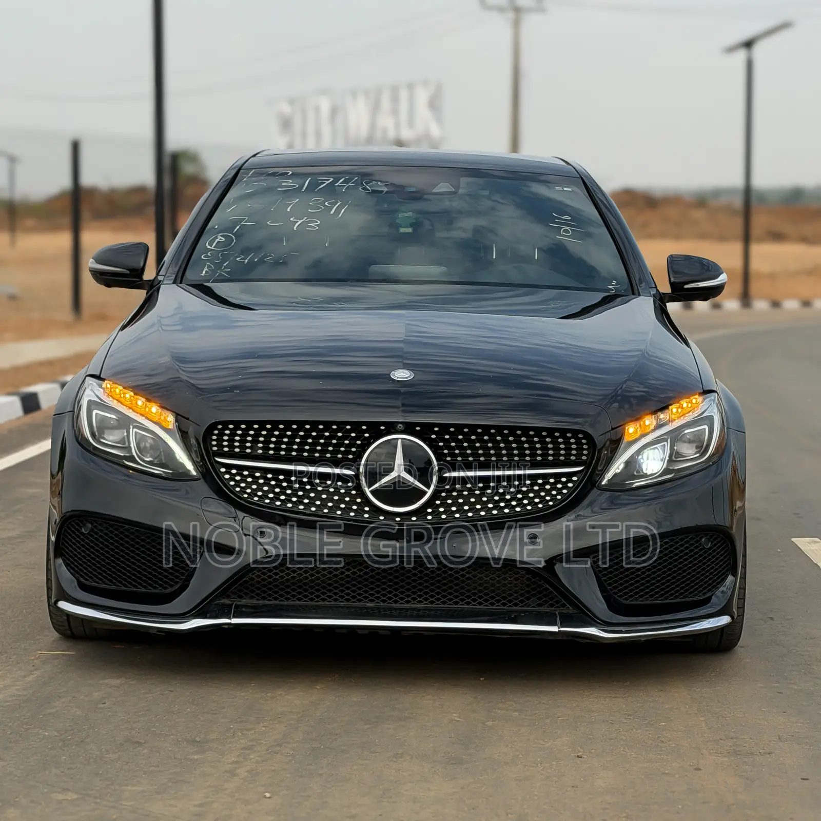 Mercedes-Benz C-Class C 43 AMG 4MATIC (W205) 2017 Black