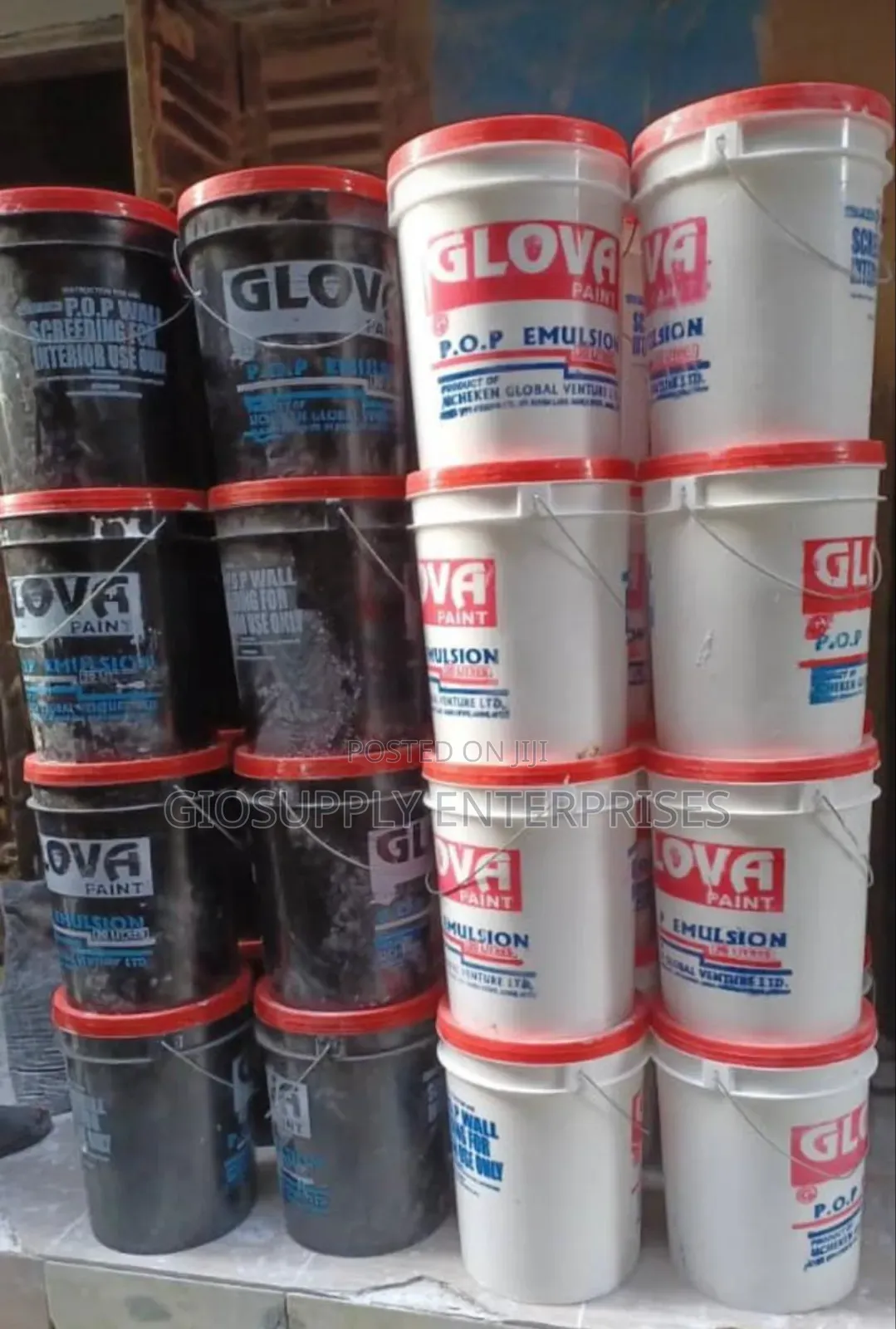Glova P.O.P Emulsion Paint for Wall Screeding