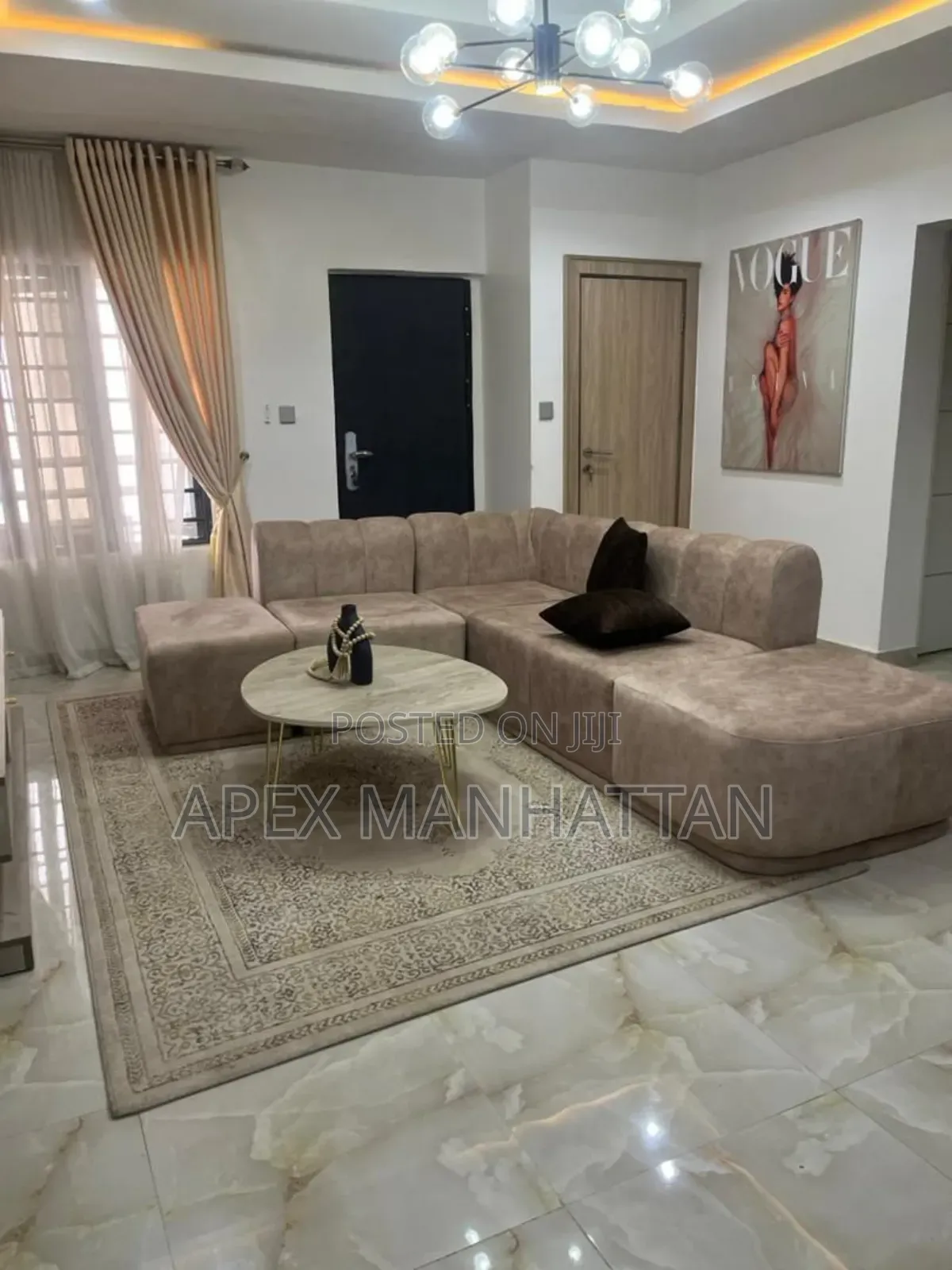 Furnished 2bdrm Block of Flats in Presidential Villa, Asokoro for rent