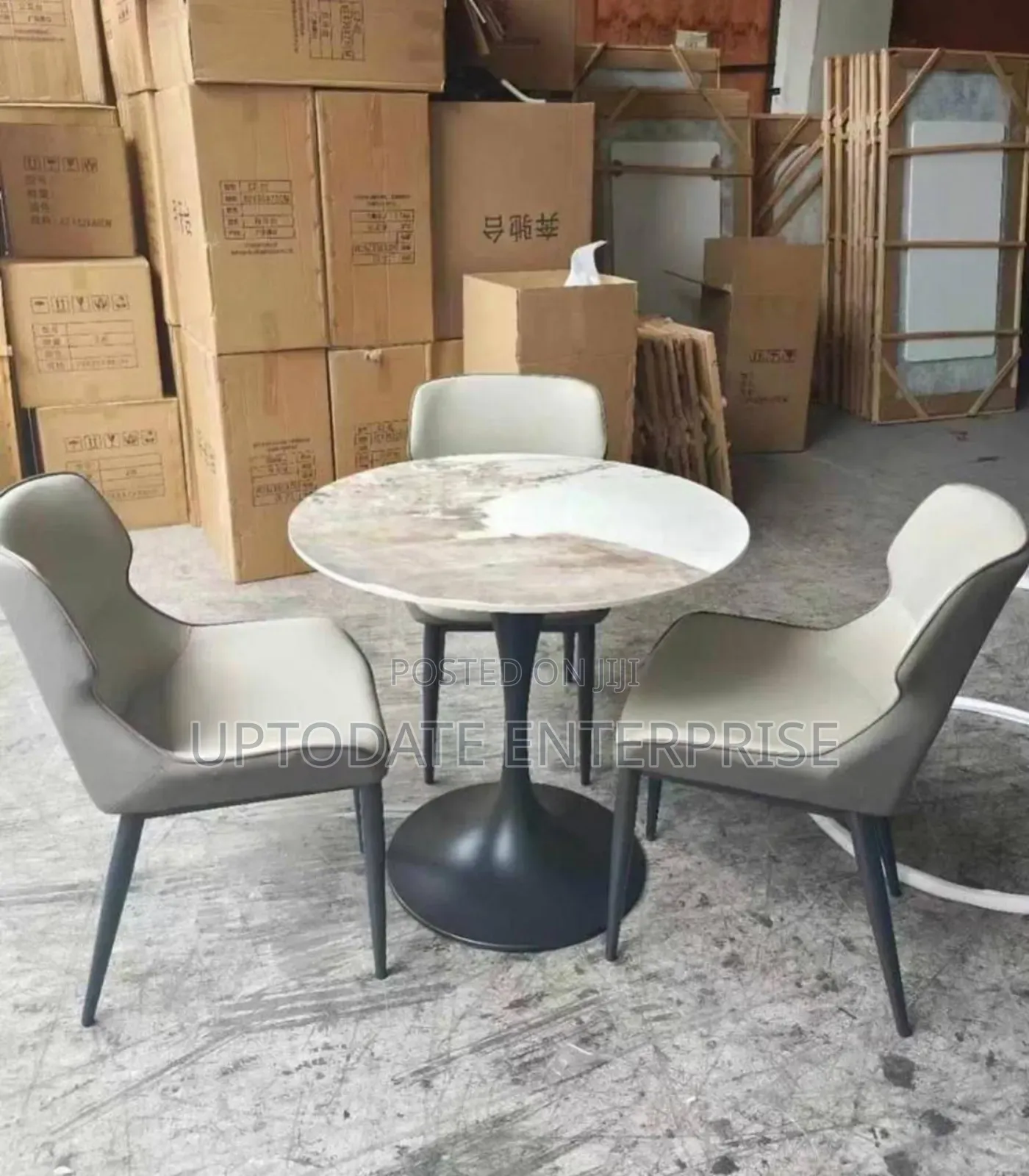 Modern Marble Dining 3 Seaters