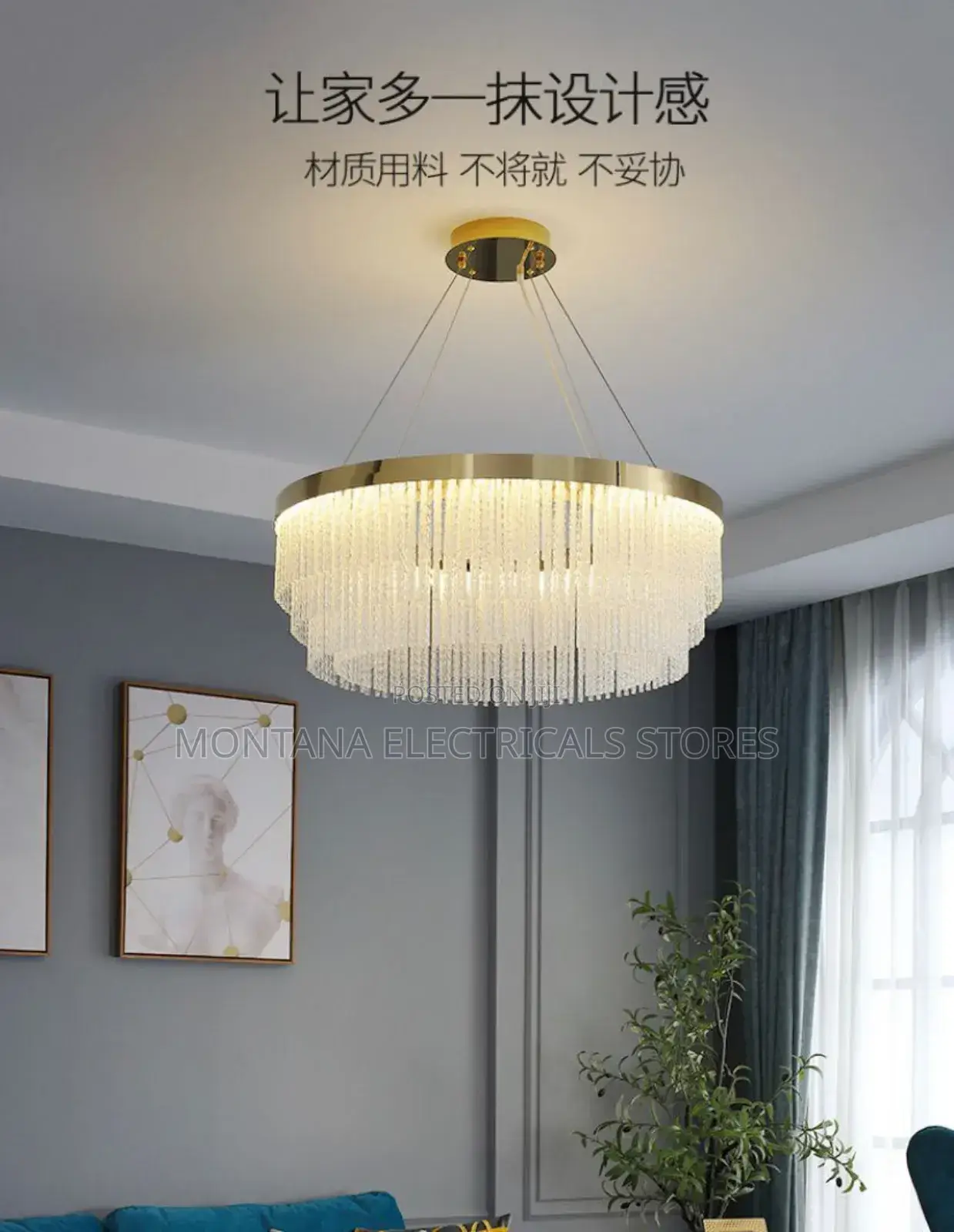 Crystal Chandelier Hi