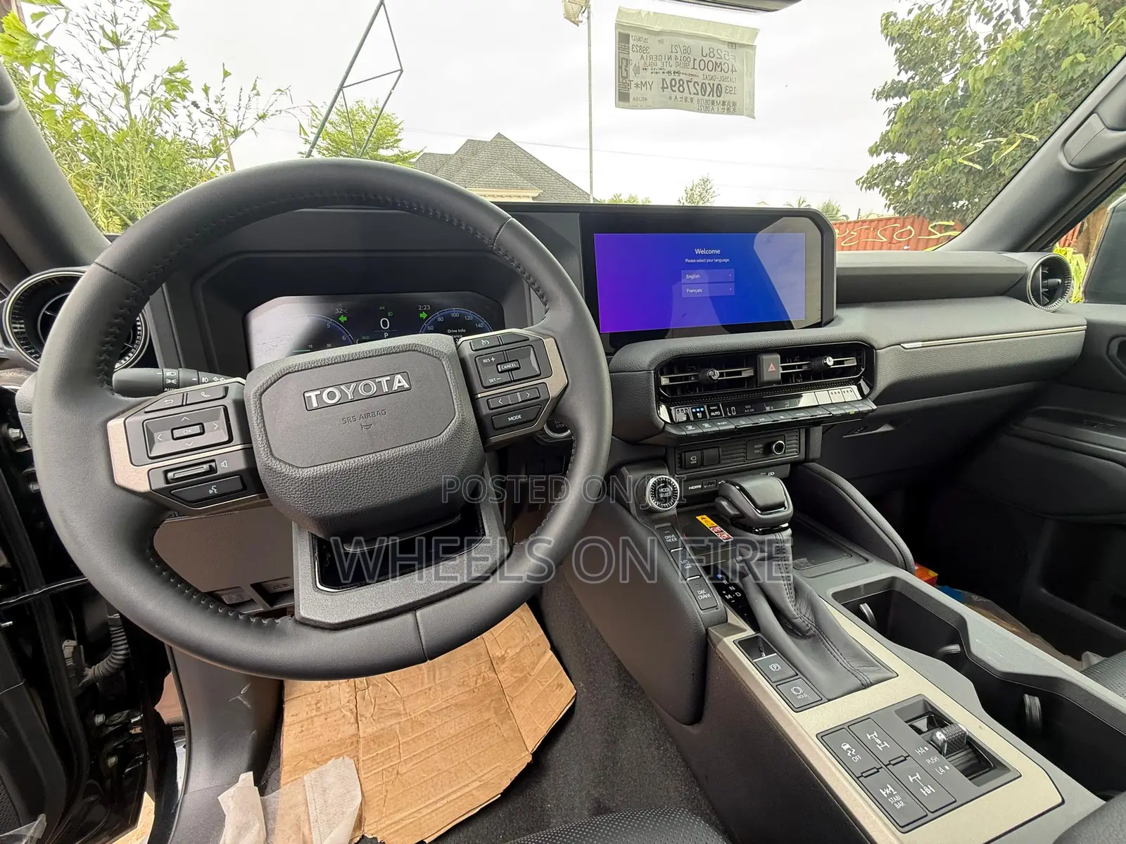 New Toyota Land Cruiser Prado 2025 Black