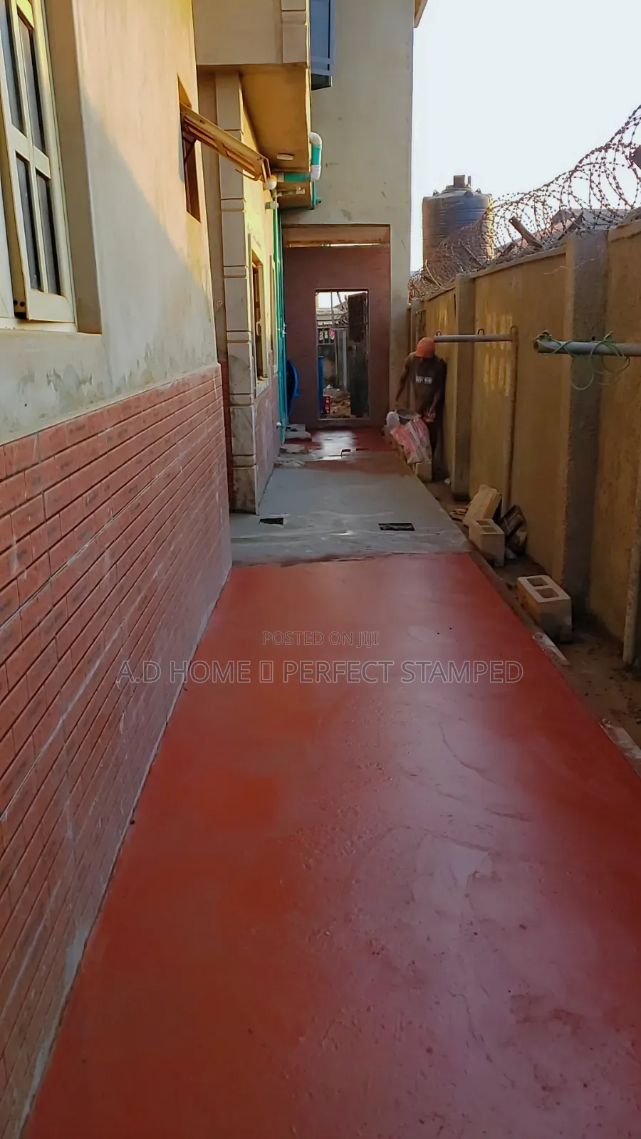 Unique Stamped Concrete Floor