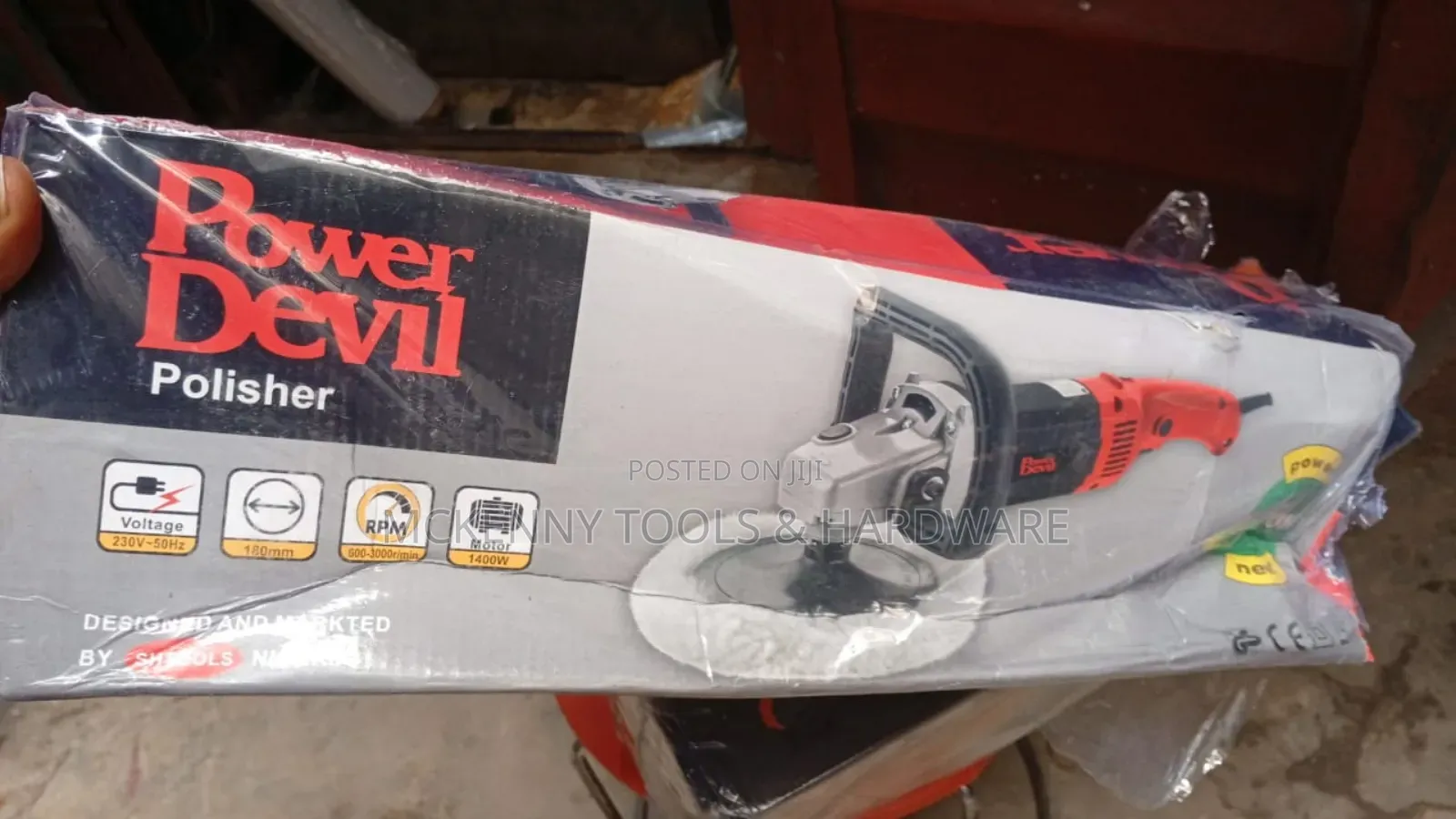 7" Power Devil Polisher 1400w