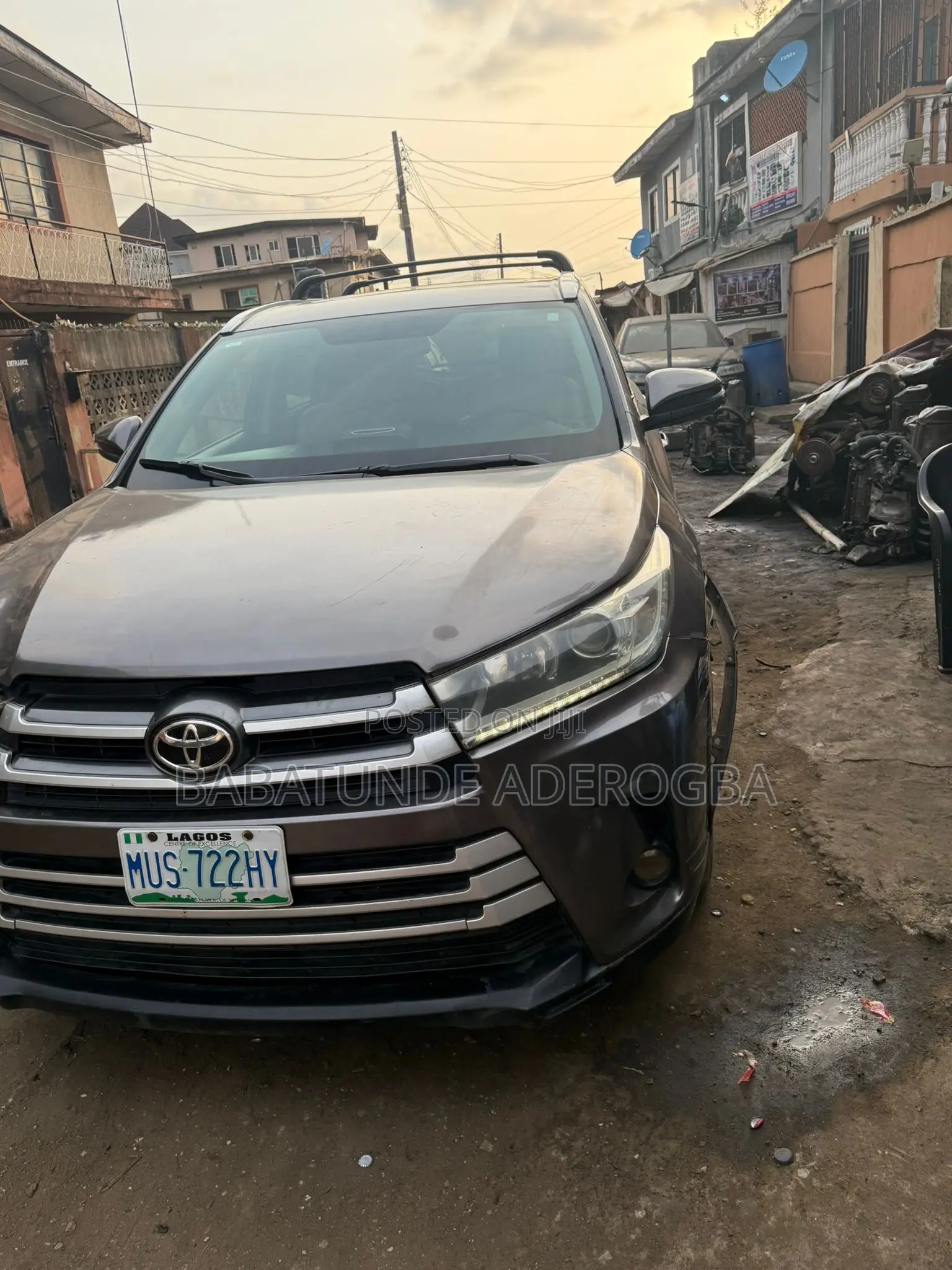 Toyota Highlander Limited 4dr SUV AWD (3.5L 6cyl 6A) 2015 Gray
