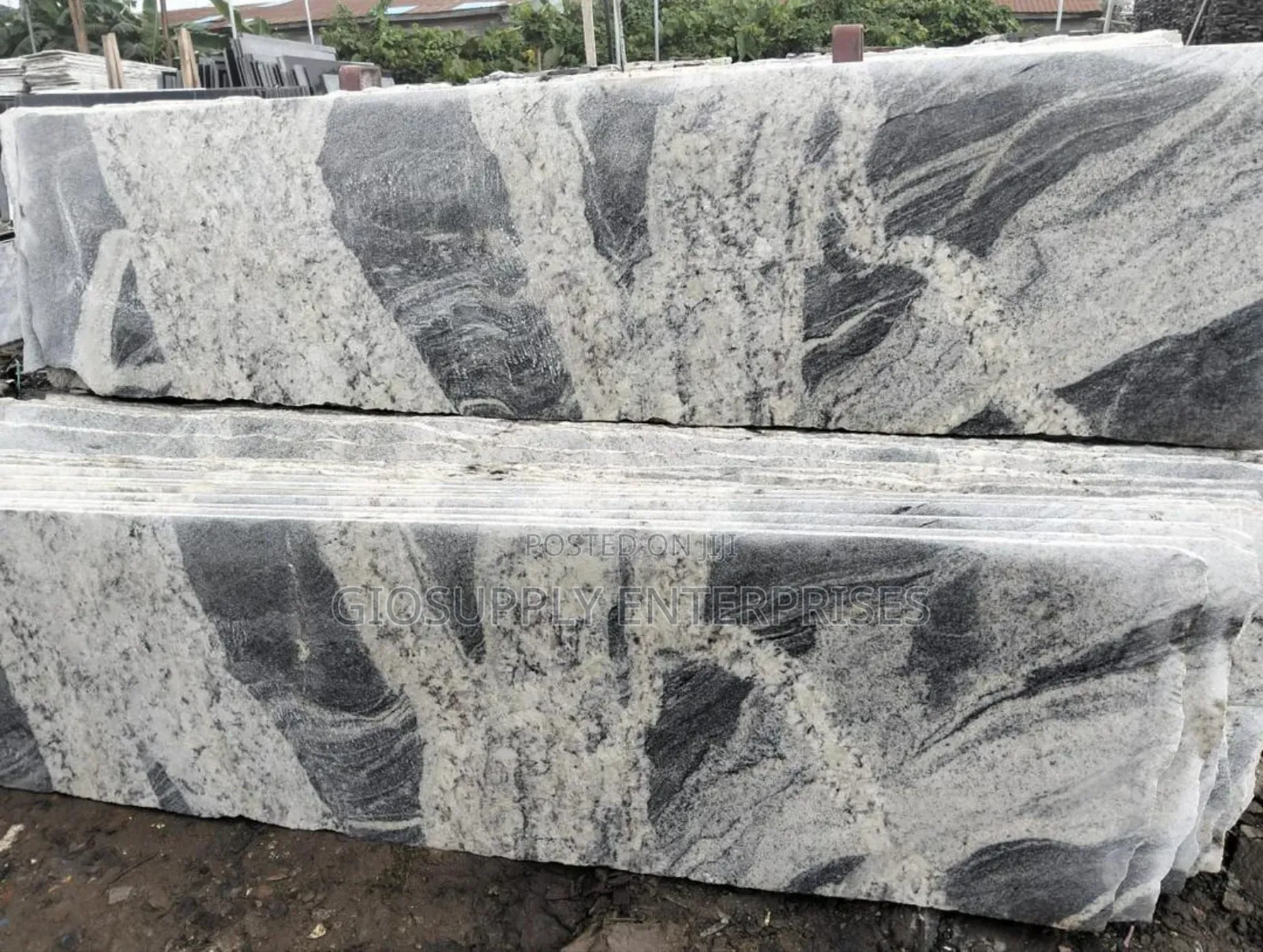 Viscon White Granite, a Natural Stone Slab Used for Countertops