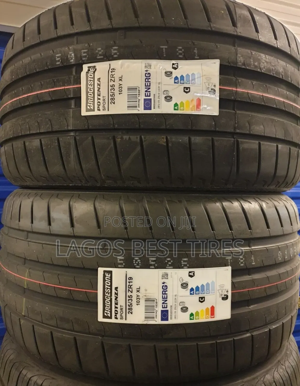 Bridgestone Potenza Sport 285/35 Zr19 103y Xl - Top Tier Performance