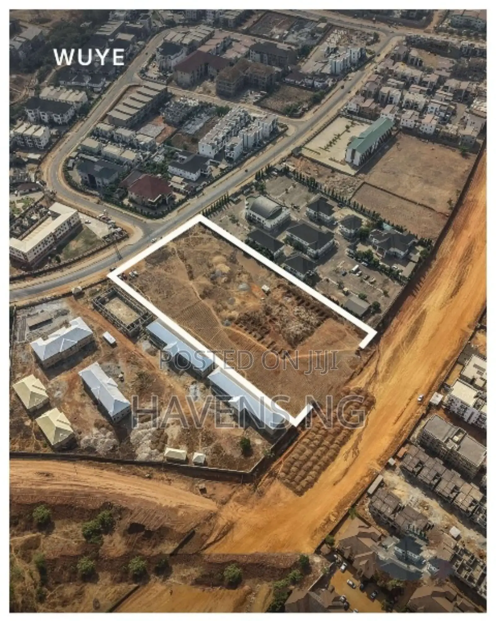 Prime Dual-Frontage Land in Wuye, Abuja