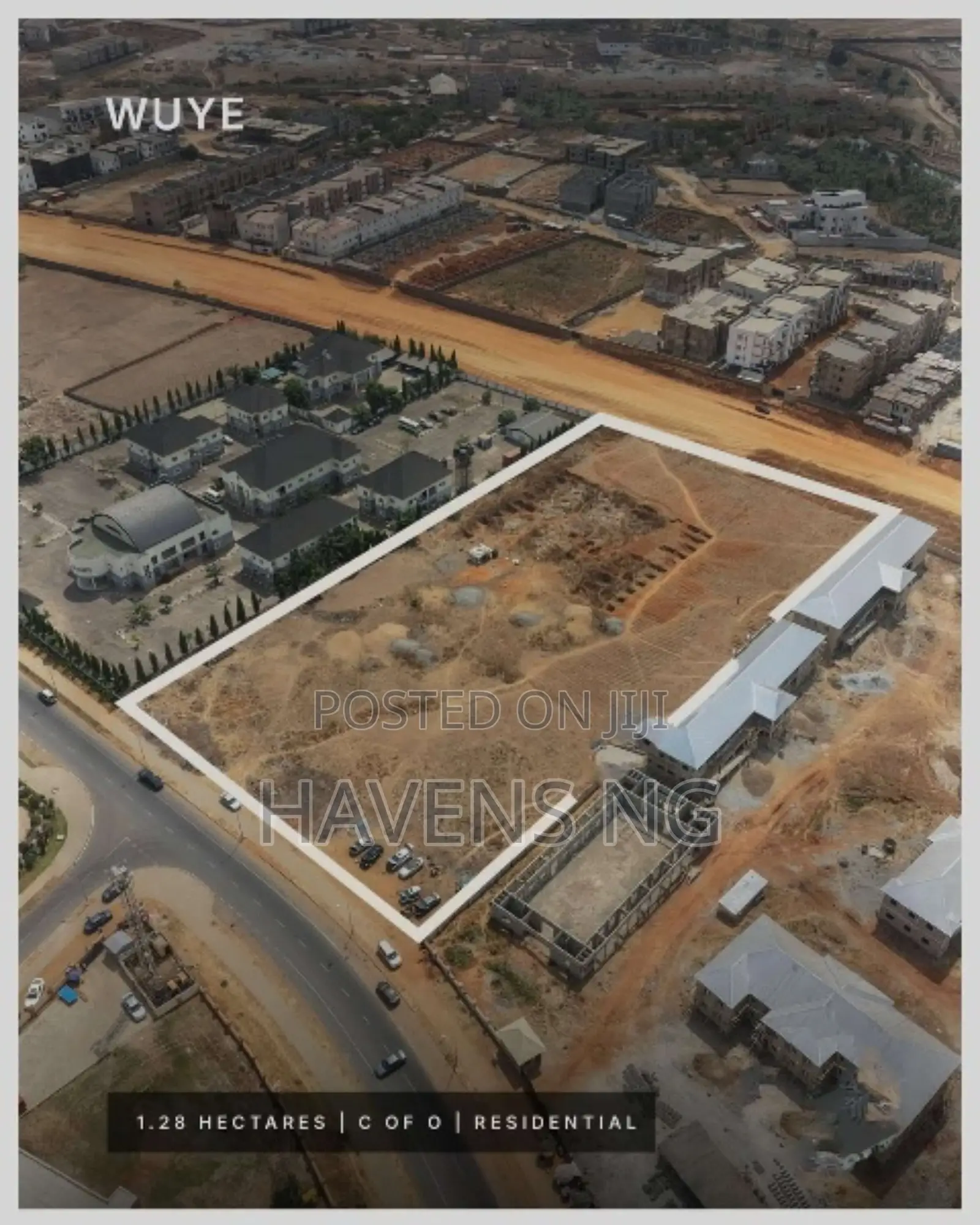 Prime Dual-Frontage Land in Wuye, Abuja