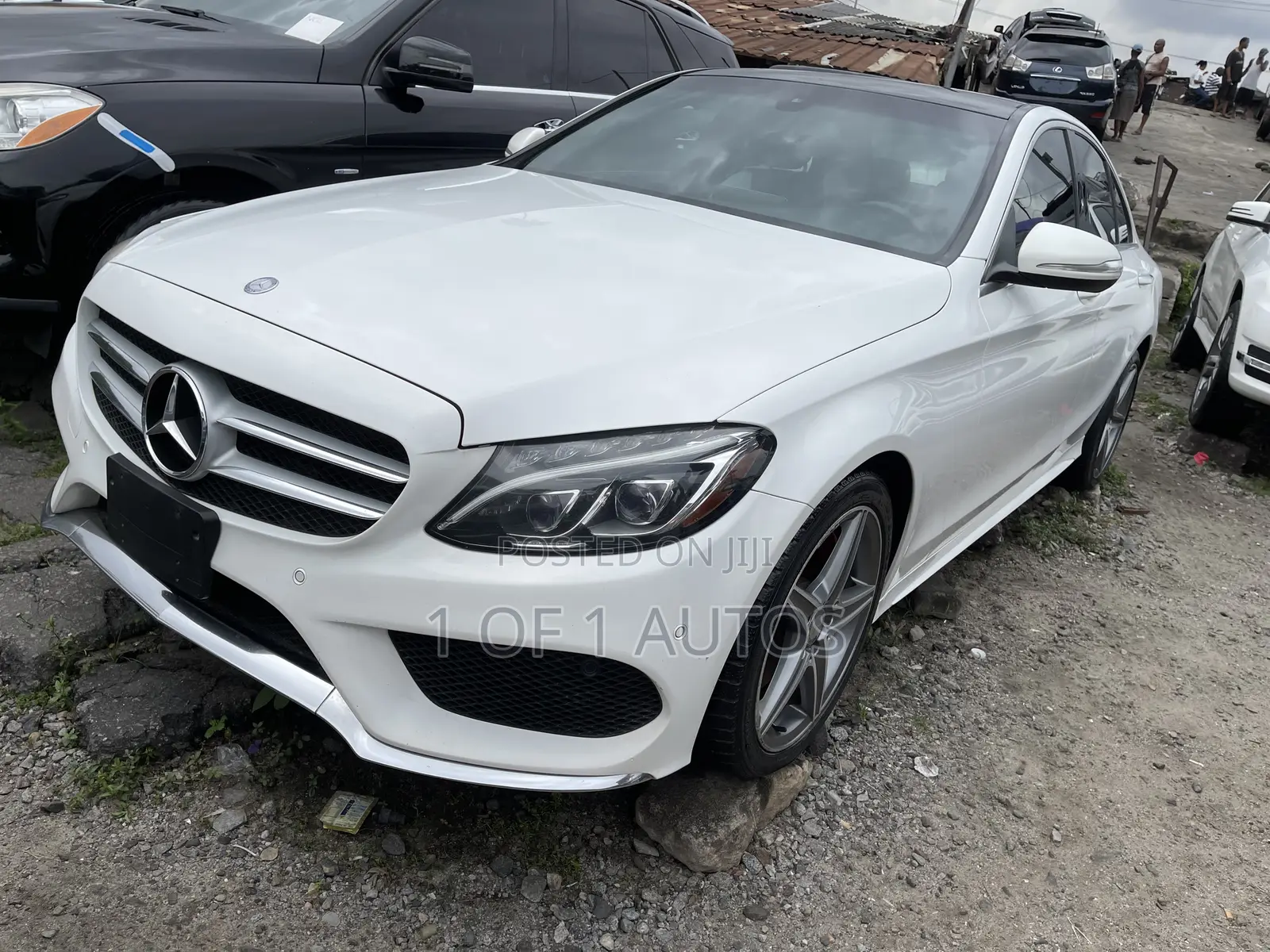 Mercedes-Benz C400 4Matic AWD Sedan (3.0L V6 7A) 2015 White