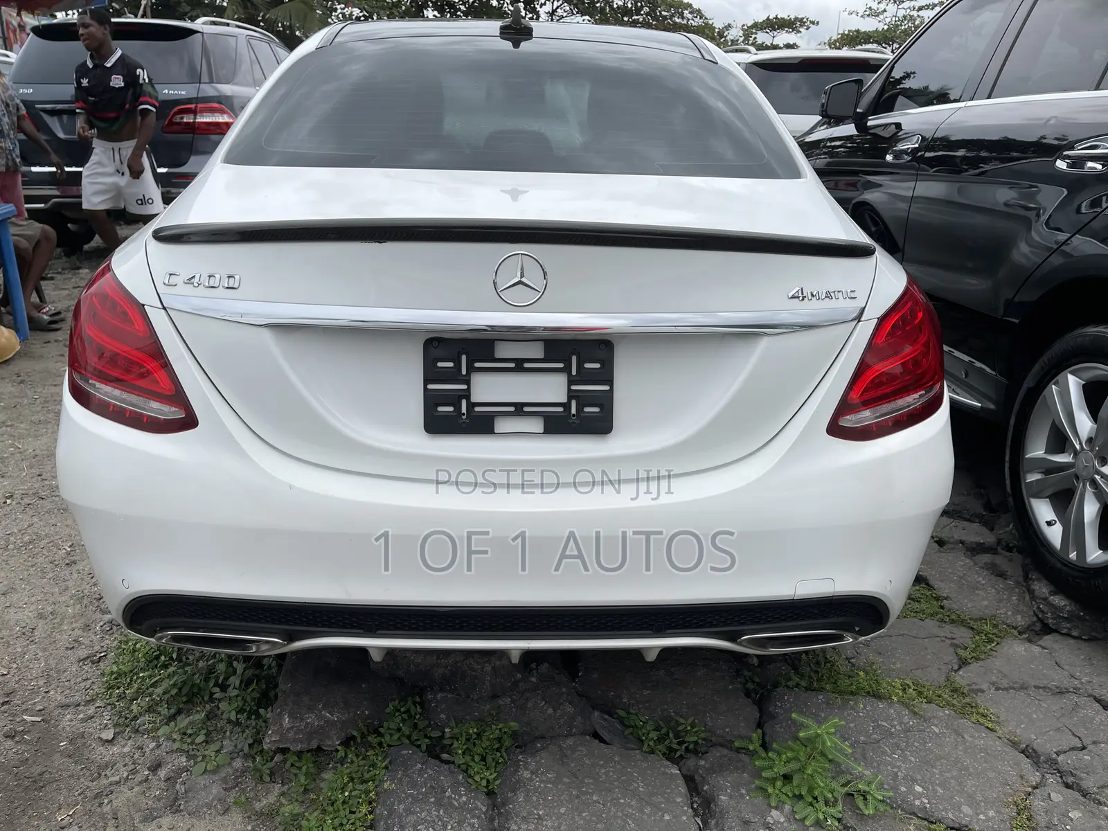 Mercedes-Benz C400 4Matic AWD Sedan (3.0L V6 7A) 2015 White