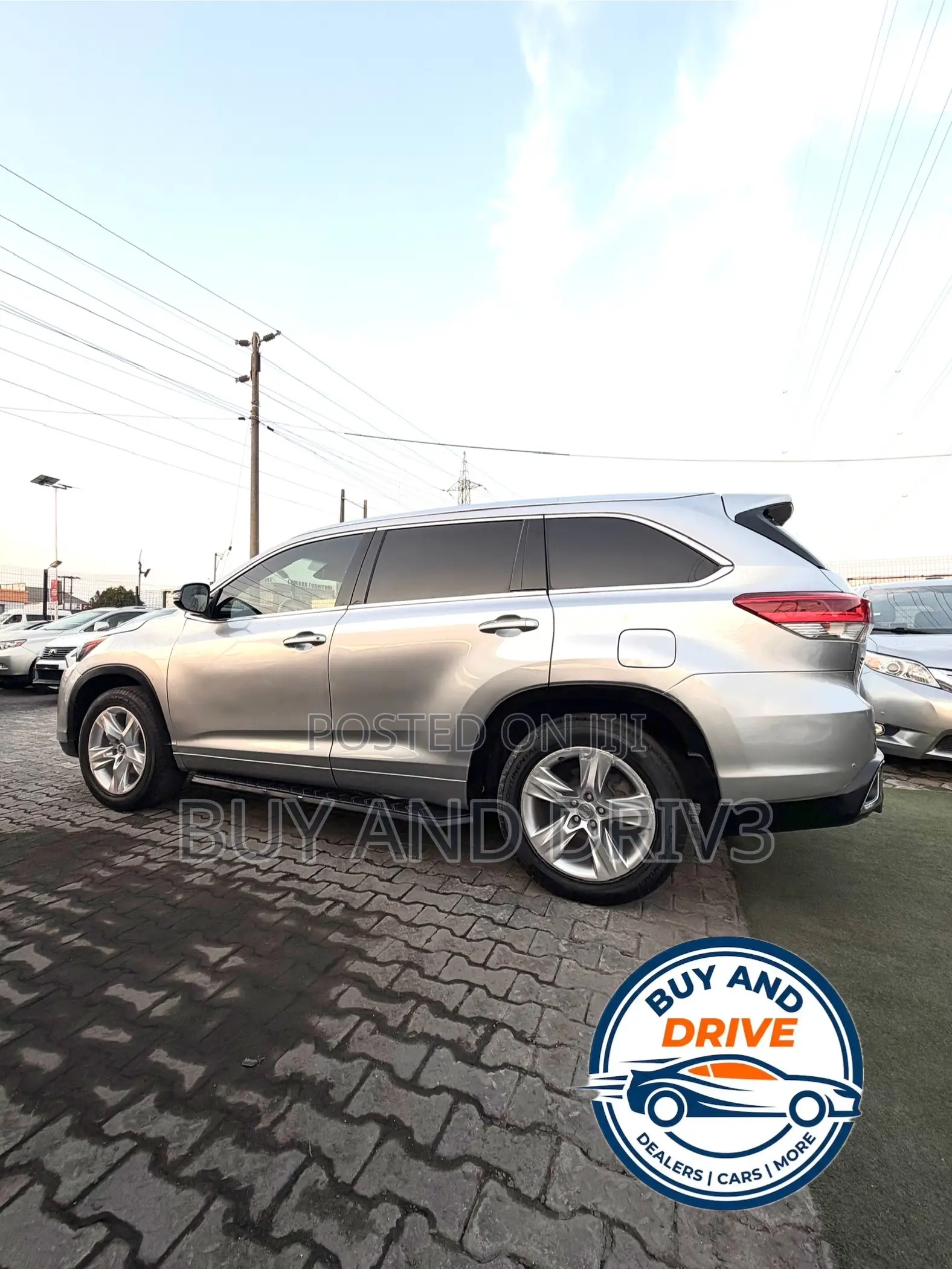 Toyota Highlander Limited Platinum 4x4 V6 (3.5L 6cyl 8A) 2017 Silver