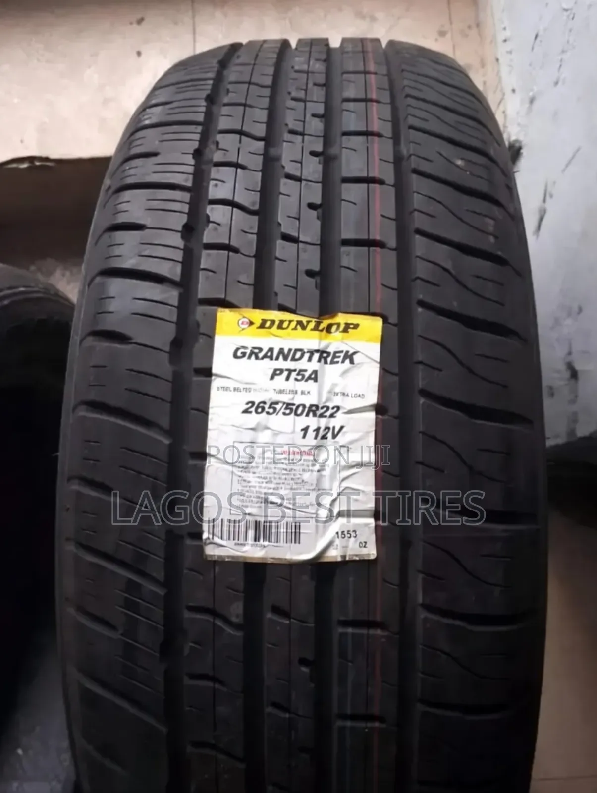 Brand New Dunlop Grandtrek Pt5a (265/50 R22) – Original Lc300 Spec